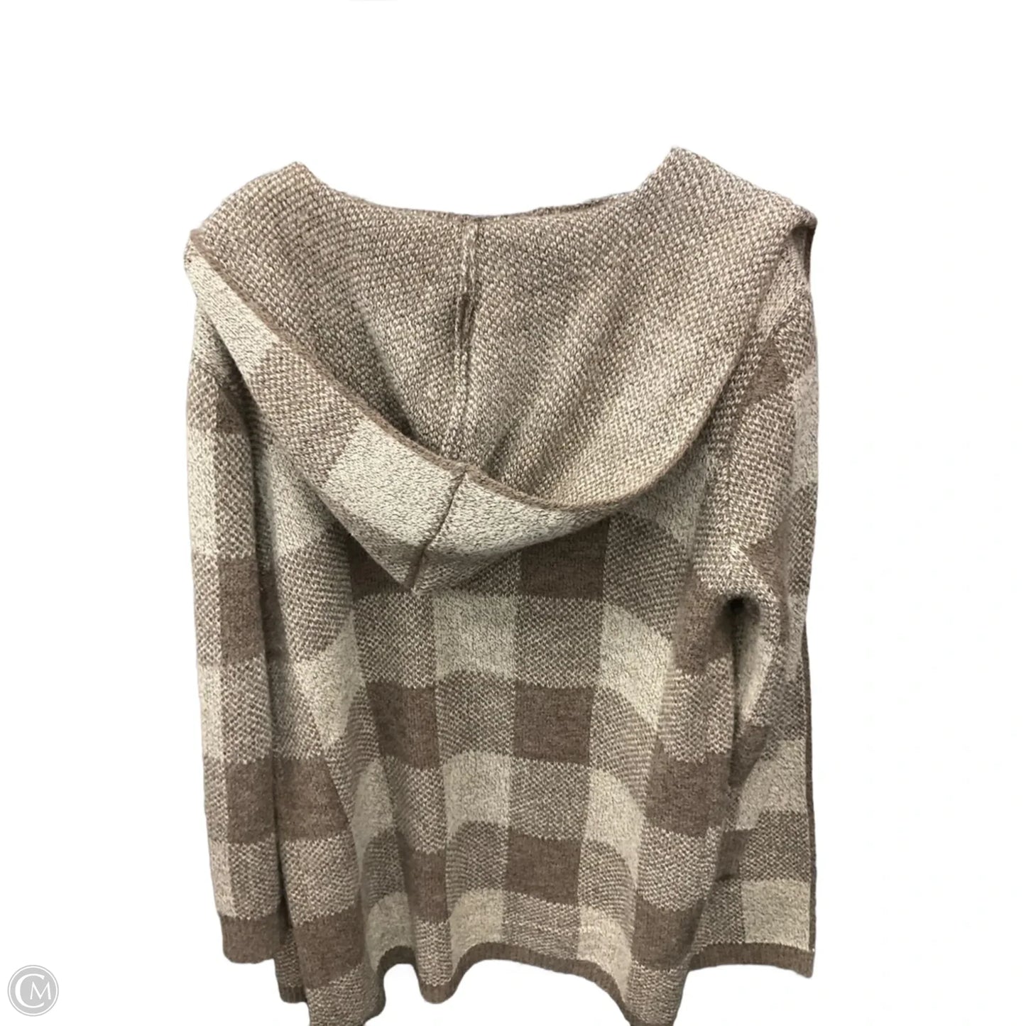 Sweater Cardigan By Clothes Mentor In Beige, Size: M
