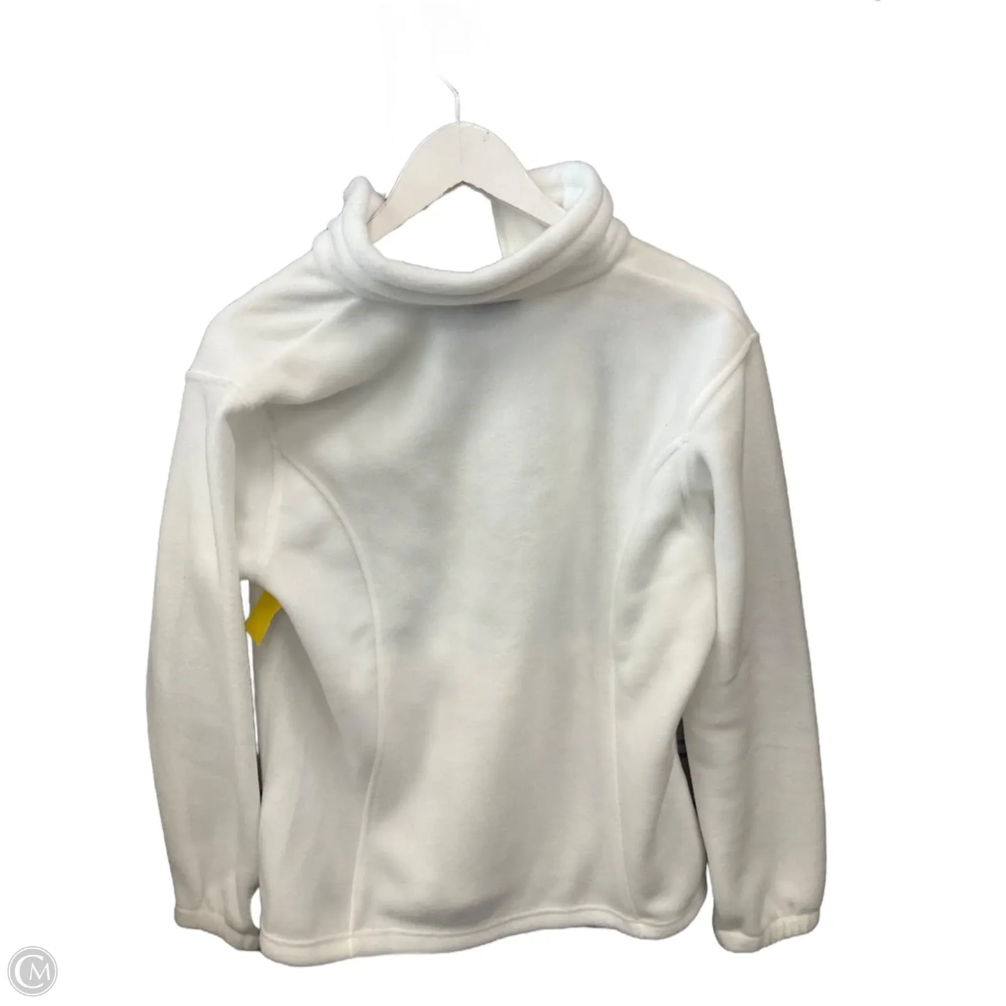 Jacket Fleece By Columbia In White, Size: L