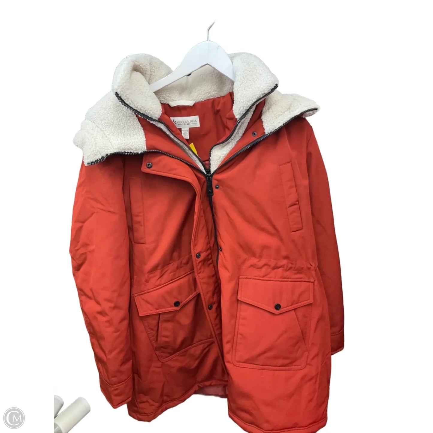 Coat Parka By Koolaburra By Ugg In Orange, Size: Xxl