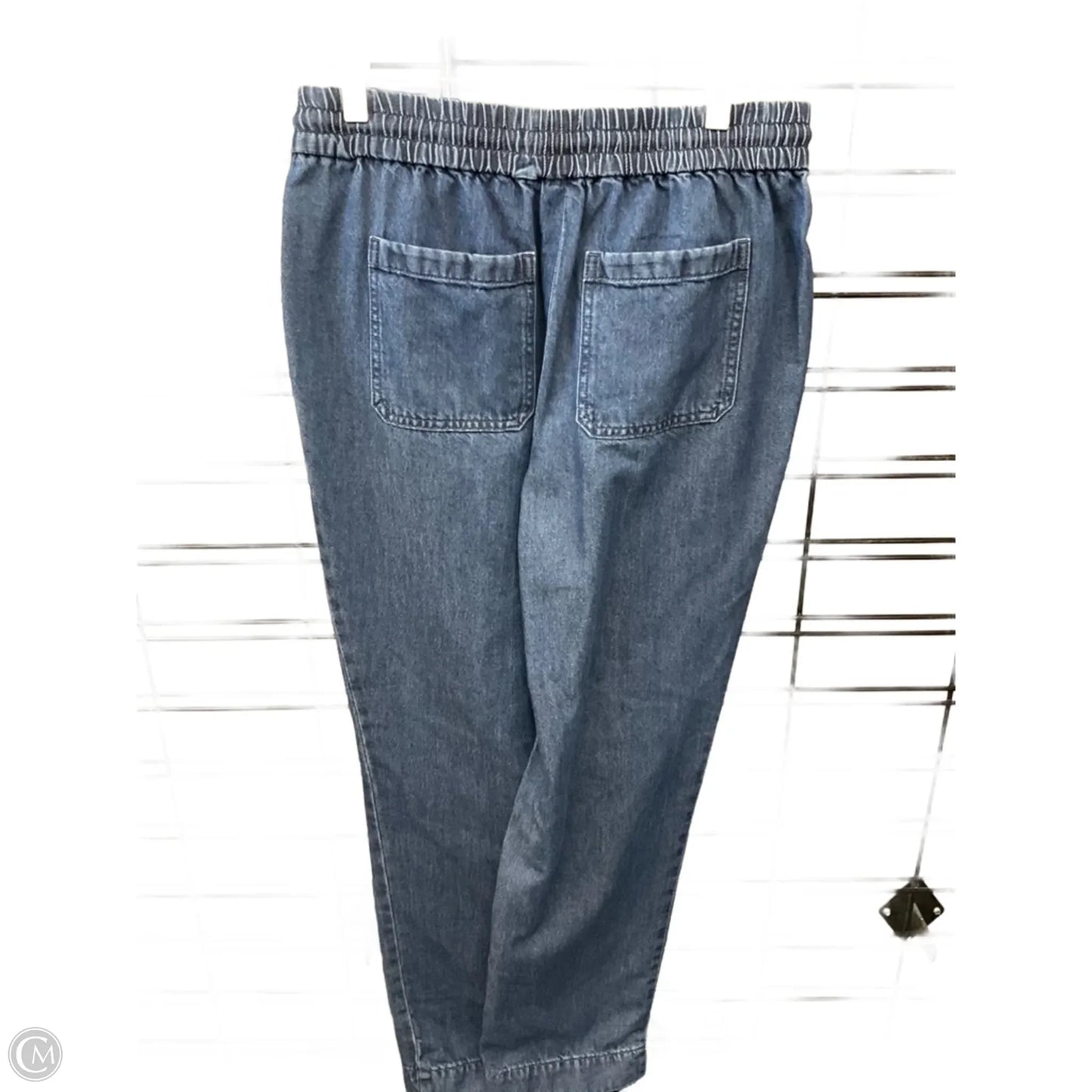 Pants Joggers By Talbots In Blue Denim, Size: Xs