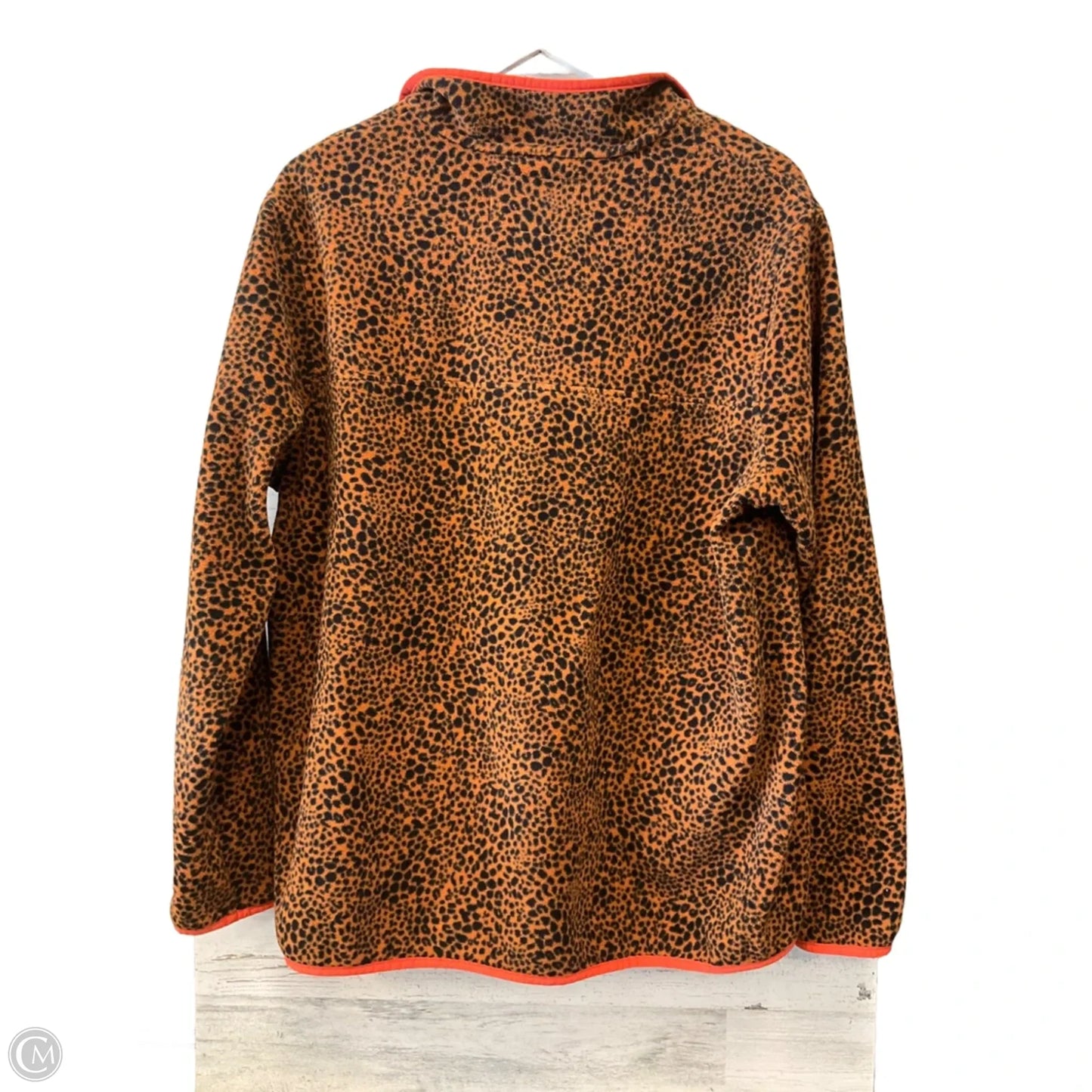 Sweatshirt Collar By Lands End In Animal Print, Size: Xl