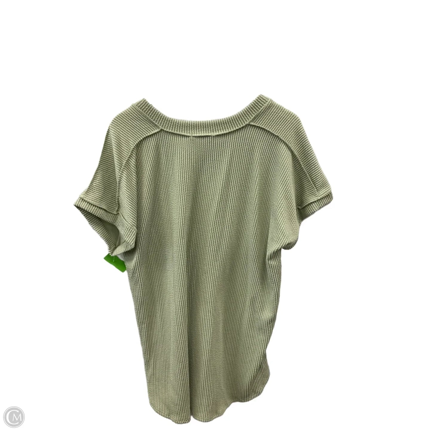 Top Short Sleeve By Heimish Usa In Green, Size: 3x