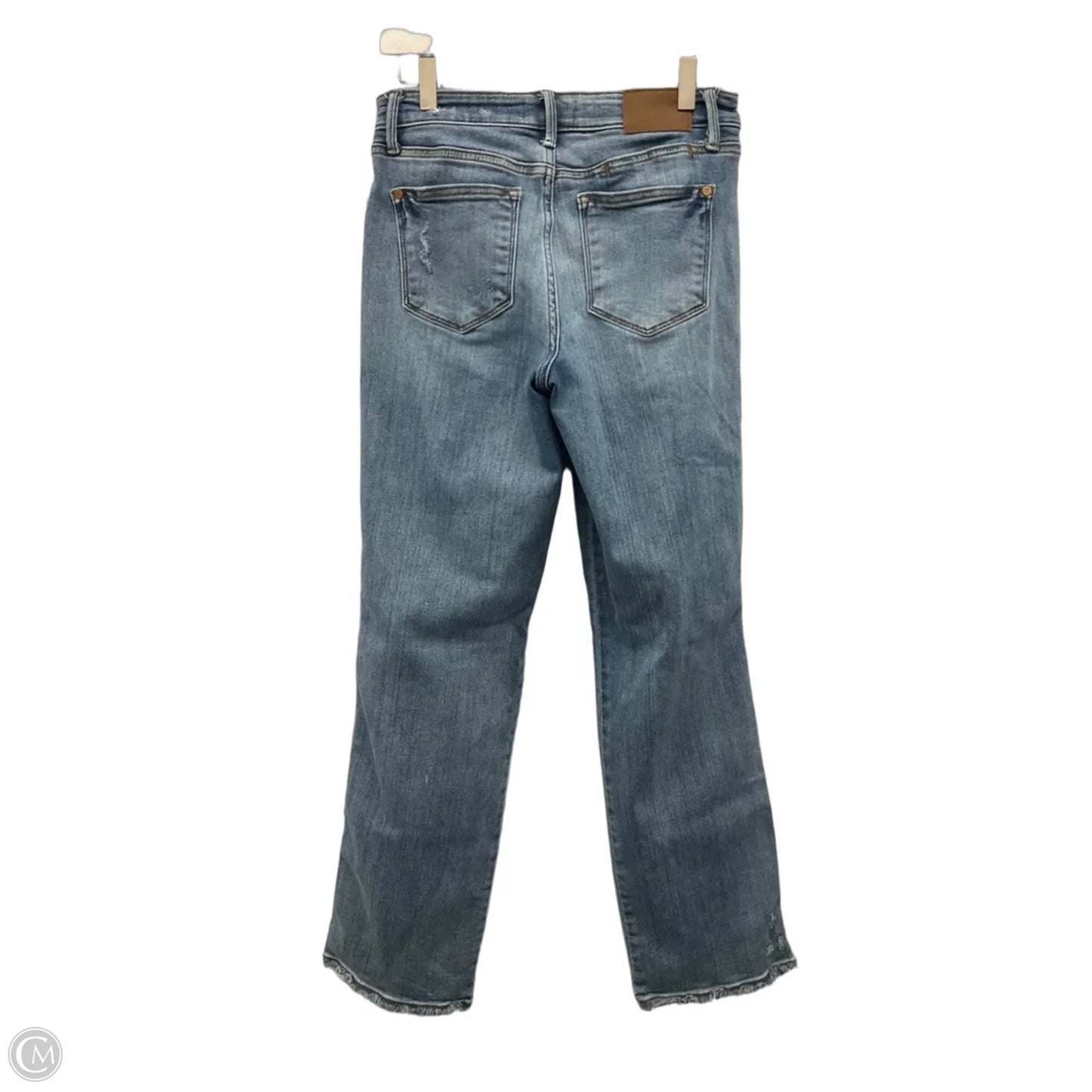 Jeans Straight By Judy Blue In Blue Denim, Size: 4