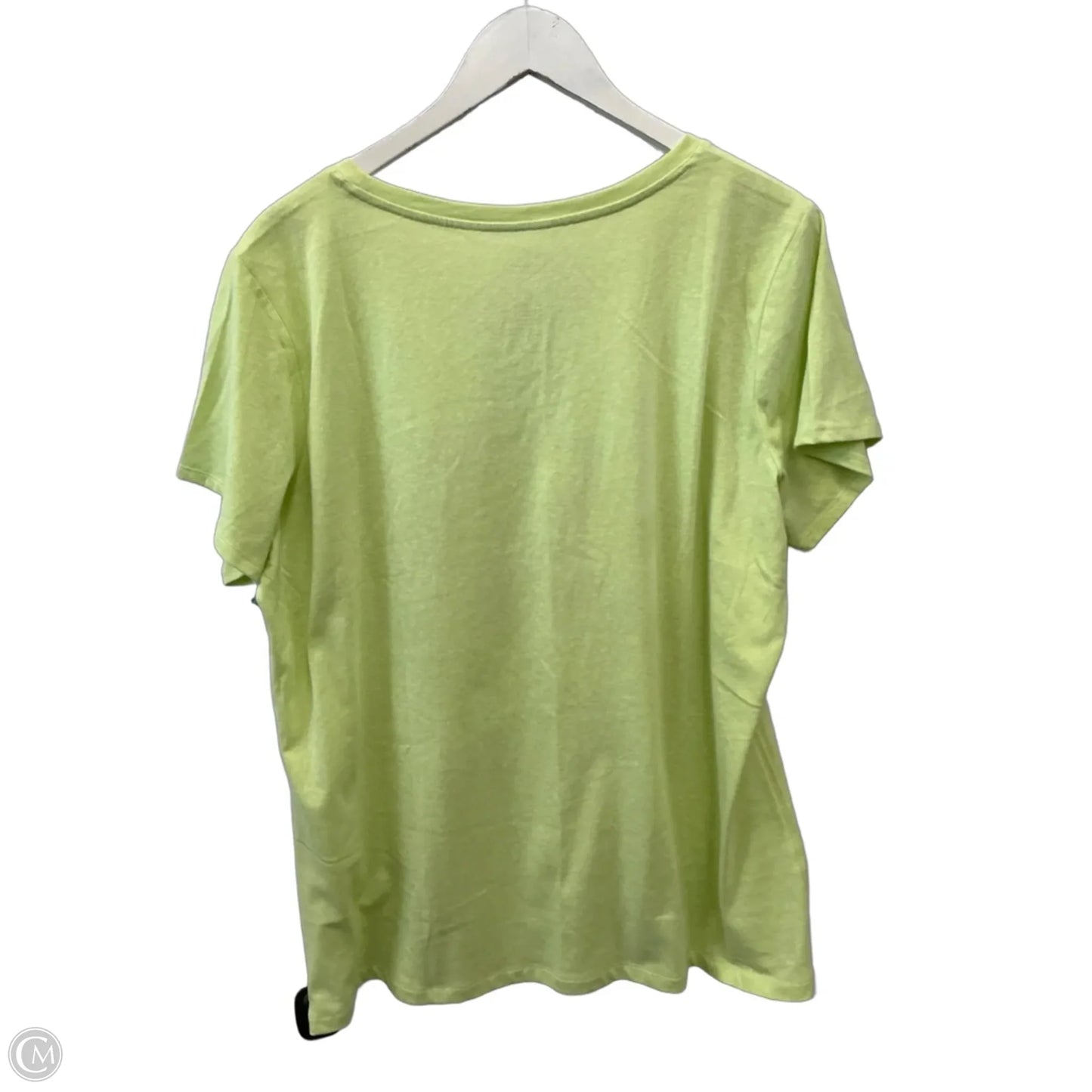 Top Short Sleeve By St Johns Bay In Green, Size: Xxl
