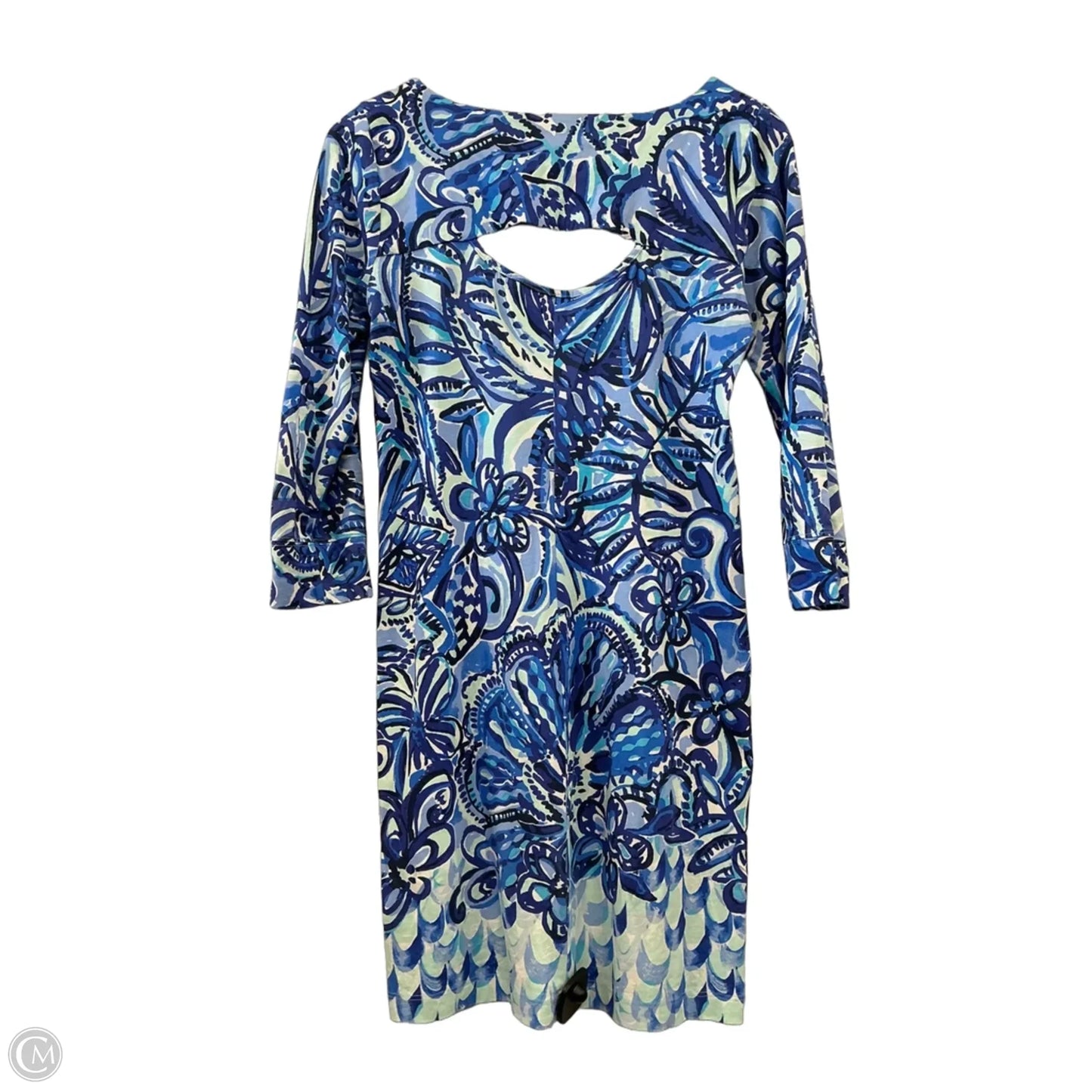 Dress Designer By Lilly Pulitzer In Blue, Size: Xs