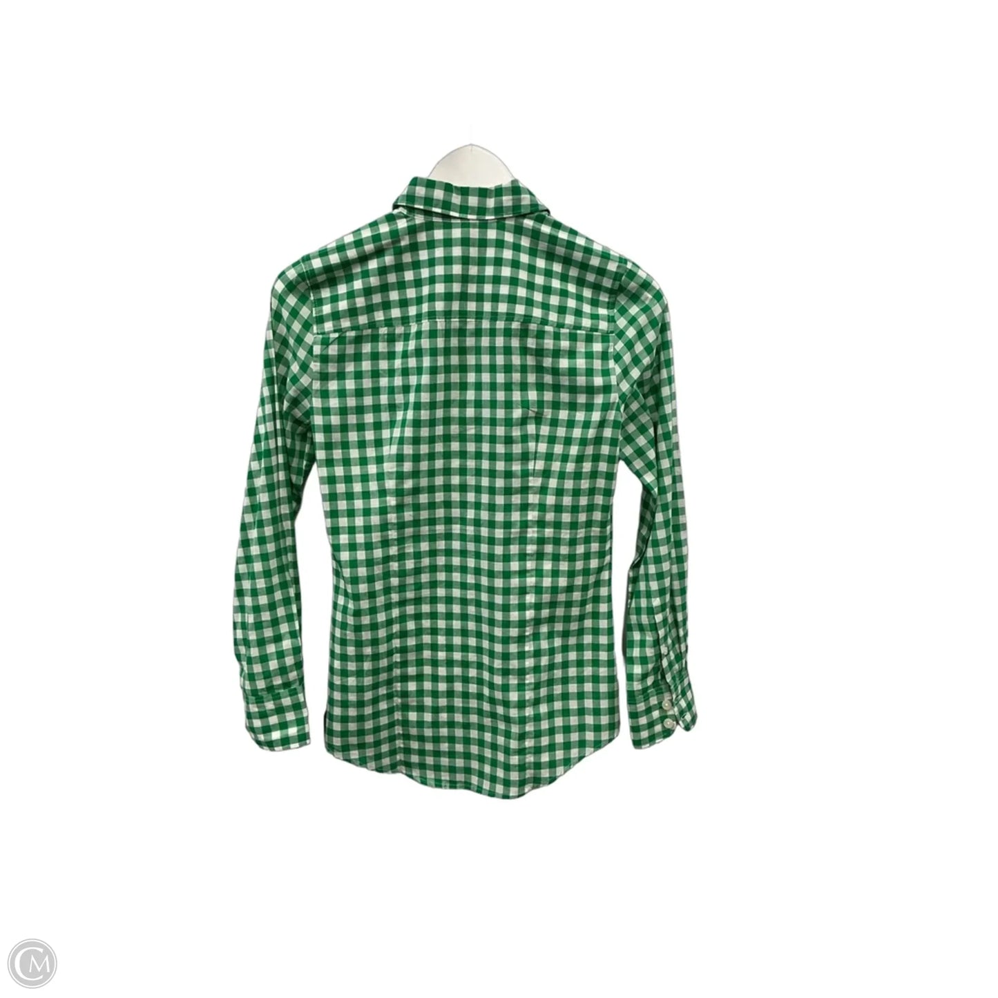 Top Long Sleeve By J. Crew In Green, Size: Xs