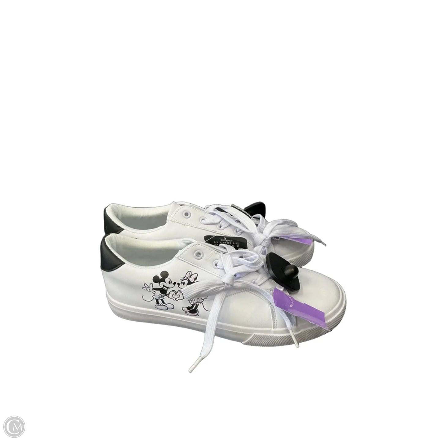 Shoes Sneakers By Disney In White, Size: 9