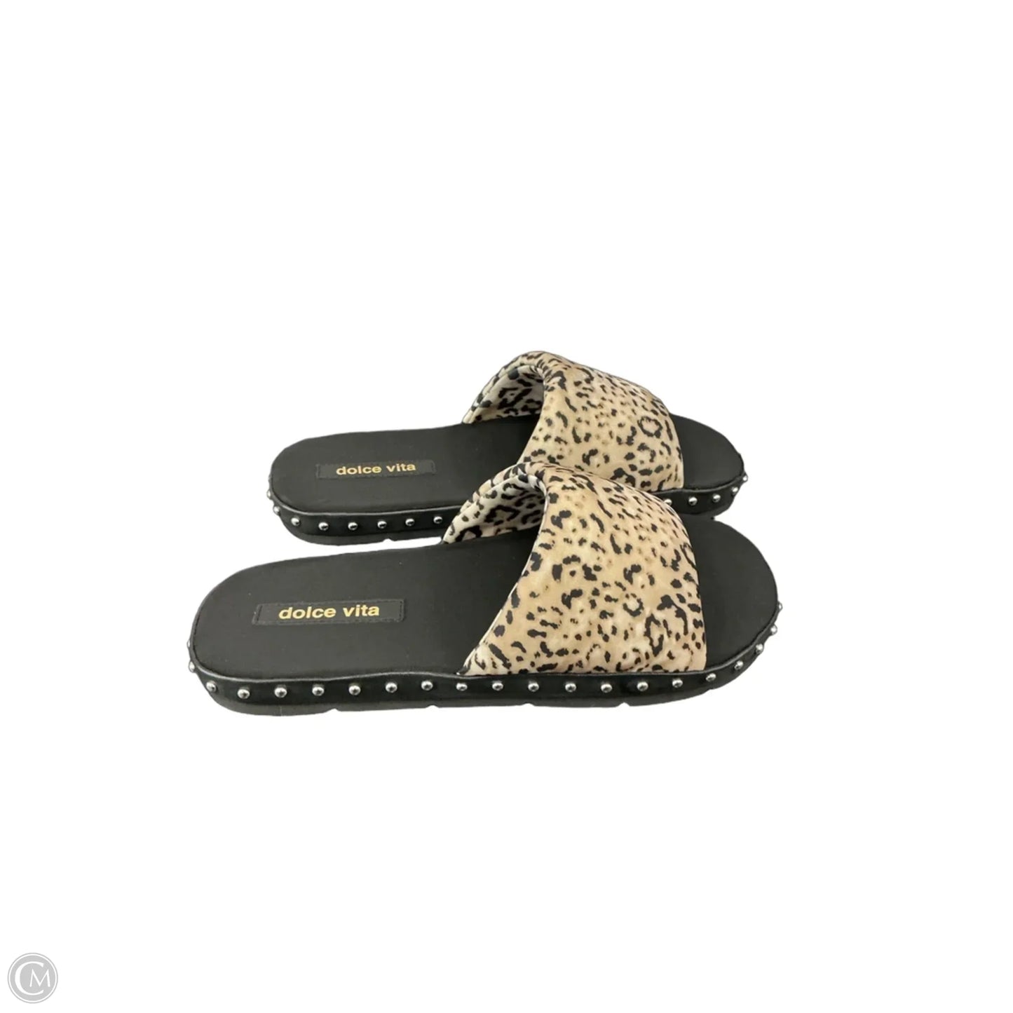 Sandals Flats By Dolce Vita In Animal Print, Size: 9