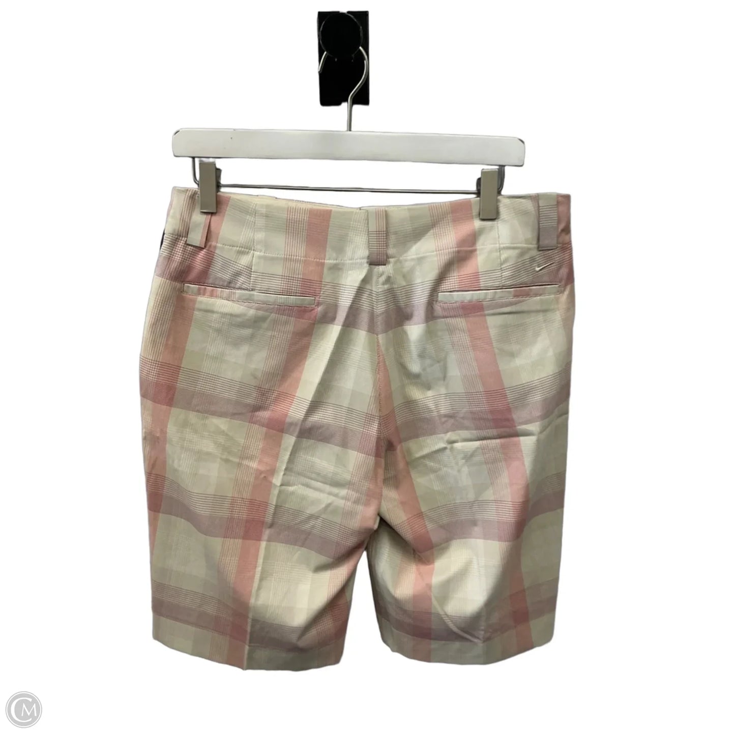 Athletic Shorts By Nike Apparel In Beige, Size: M