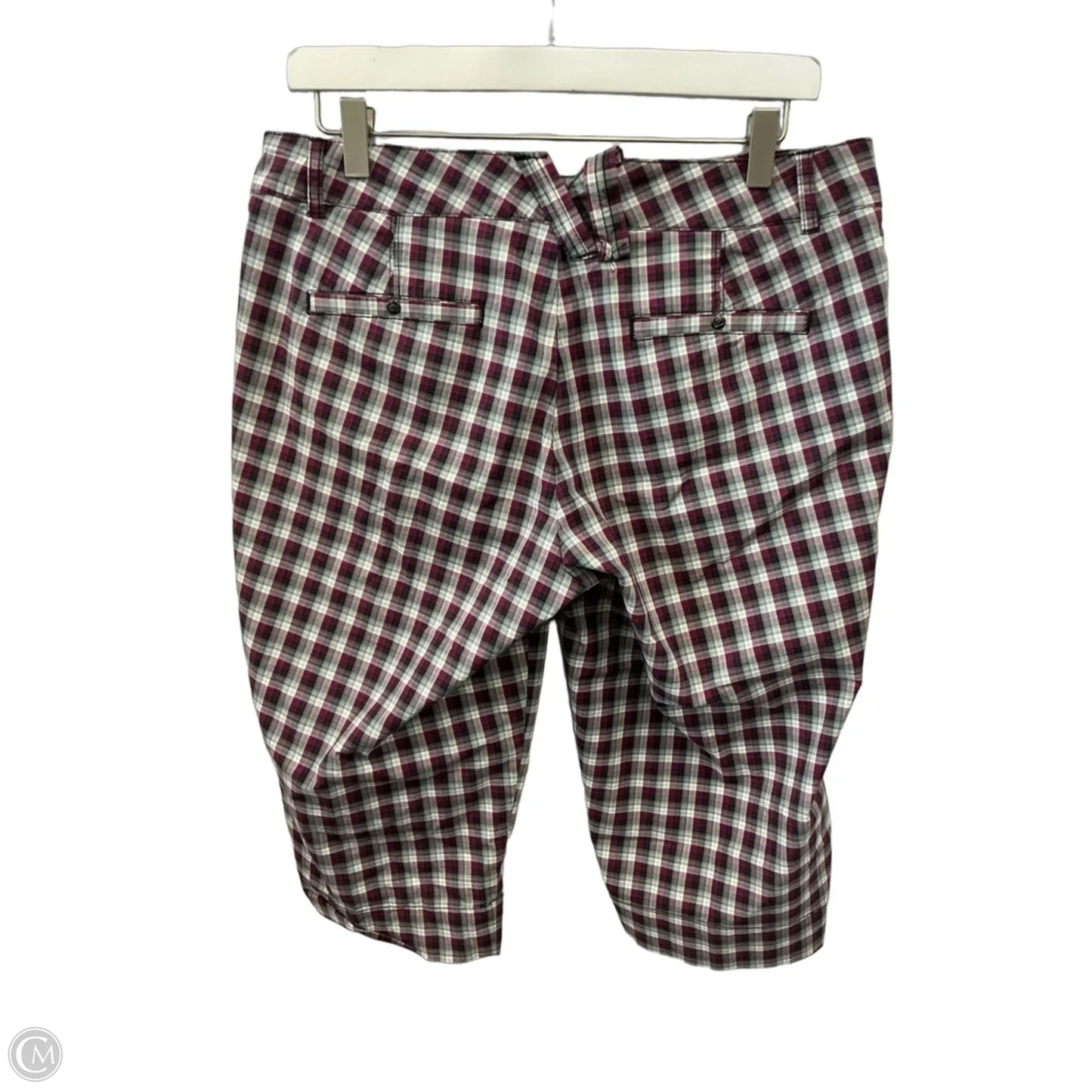 Athletic Capris By Dockers In Purple, Size: S