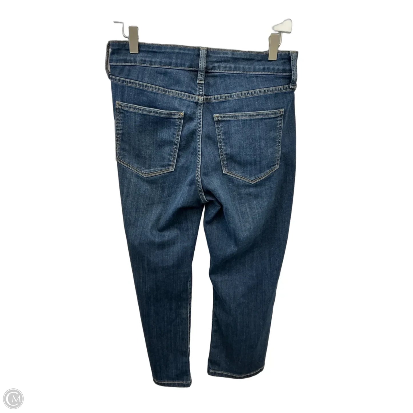 Capris By St Johns Bay In Blue Denim, Size: 4