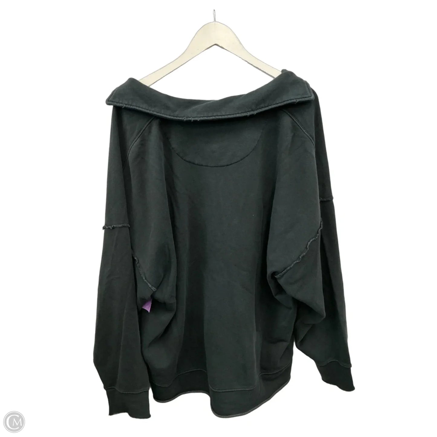 Sweatshirt Collar By Aerie In Grey, Size: Xl