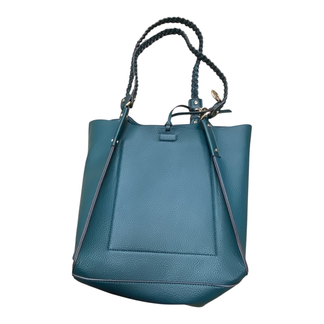 Handbag By Calvin Klein In Green, Size:Medium