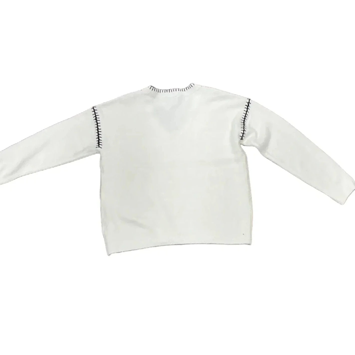 Sweater By Cece In Black & White, Size: M