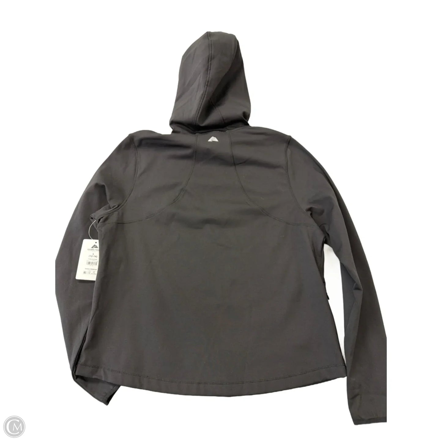 Athletic Top Long Sleeve Hoodie By ozark trail In Black, Size: L