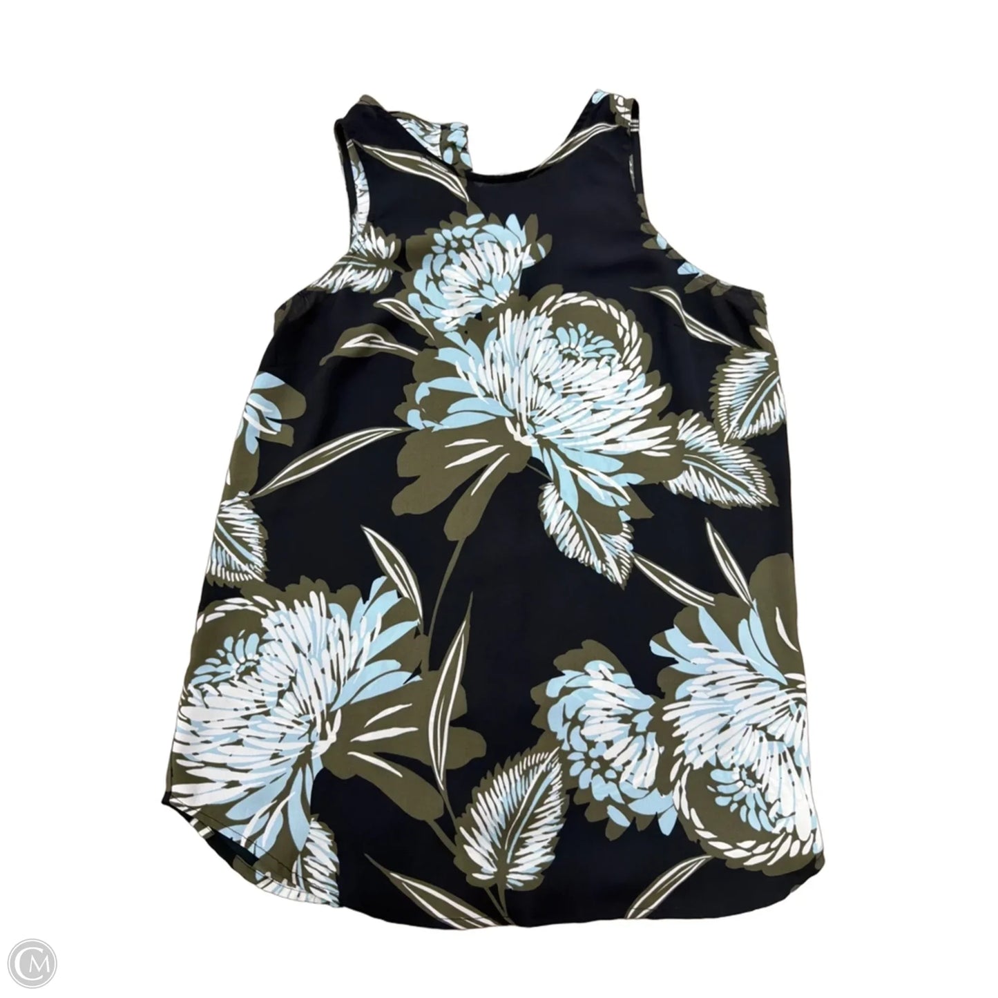 Top Sleeveless By Who What Wear In Floral Print, Size: S