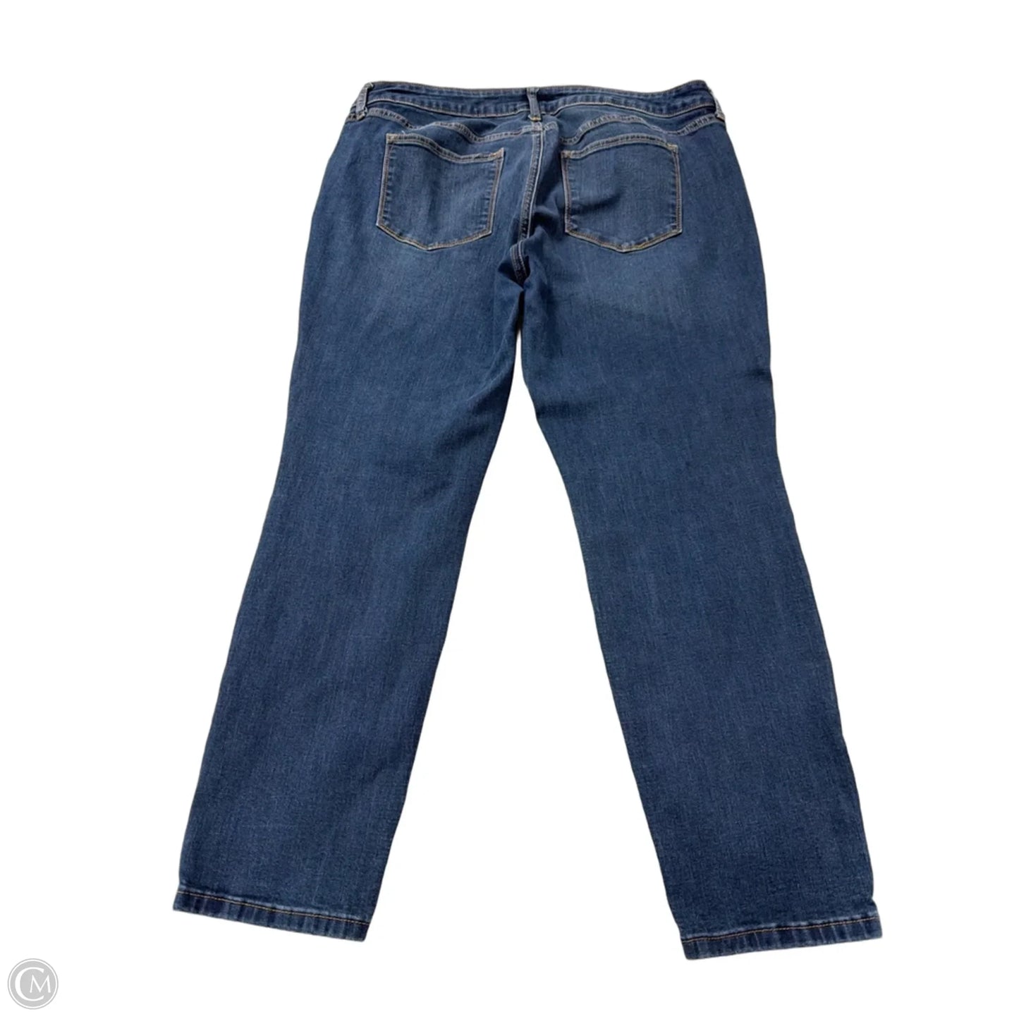 Jeans Skinny By Sonoma In Blue Denim, Size: 16