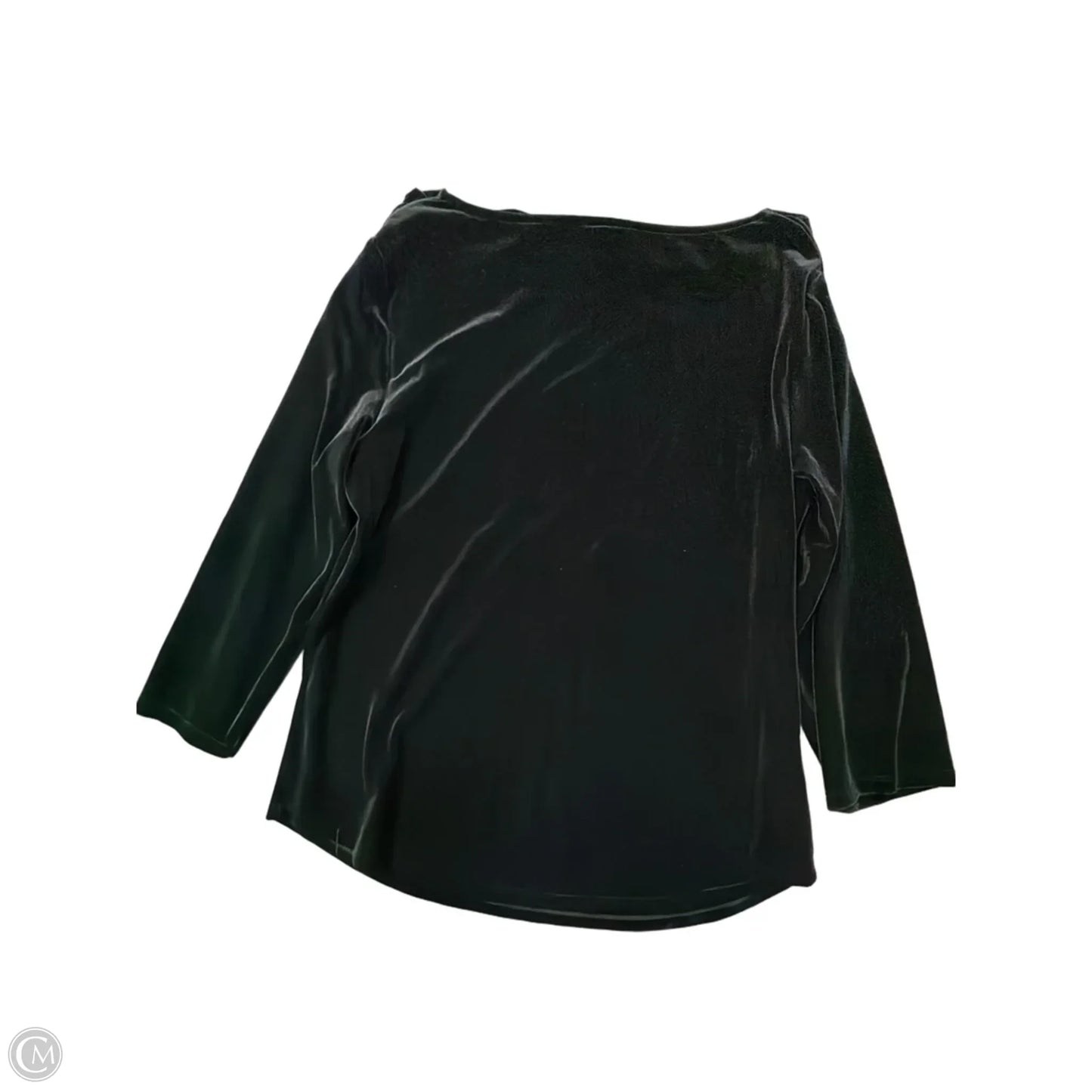 Top Long Sleeve By Coldwater Creek In Black, Size: M