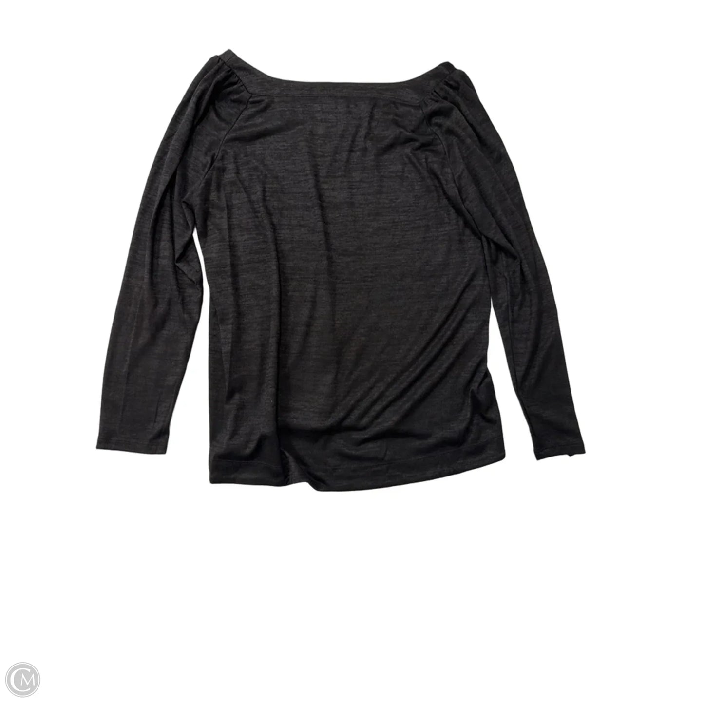 Top Long Sleeve By Loft In Black, Size: M