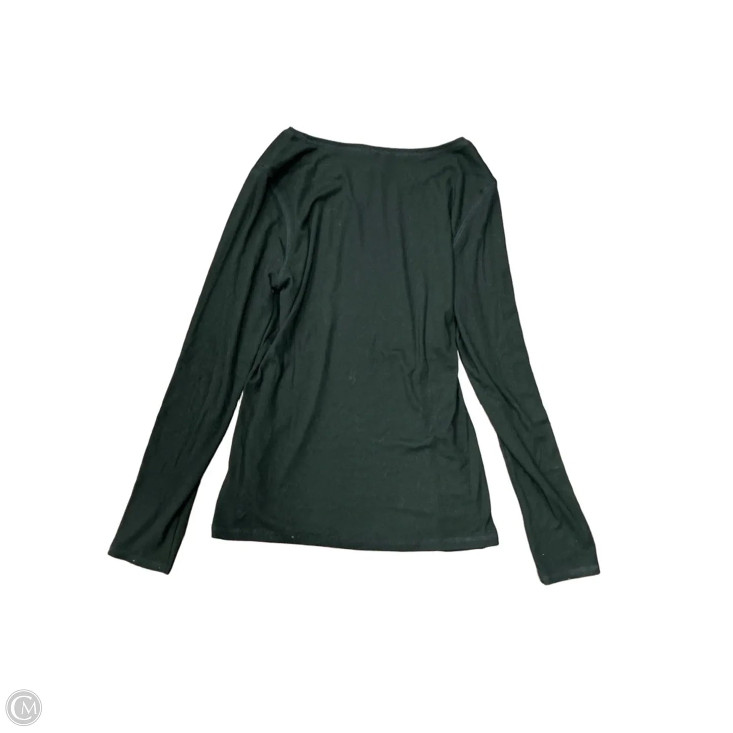 Top Long Sleeve Basic By Cynthia Rowley In Black, Size: L