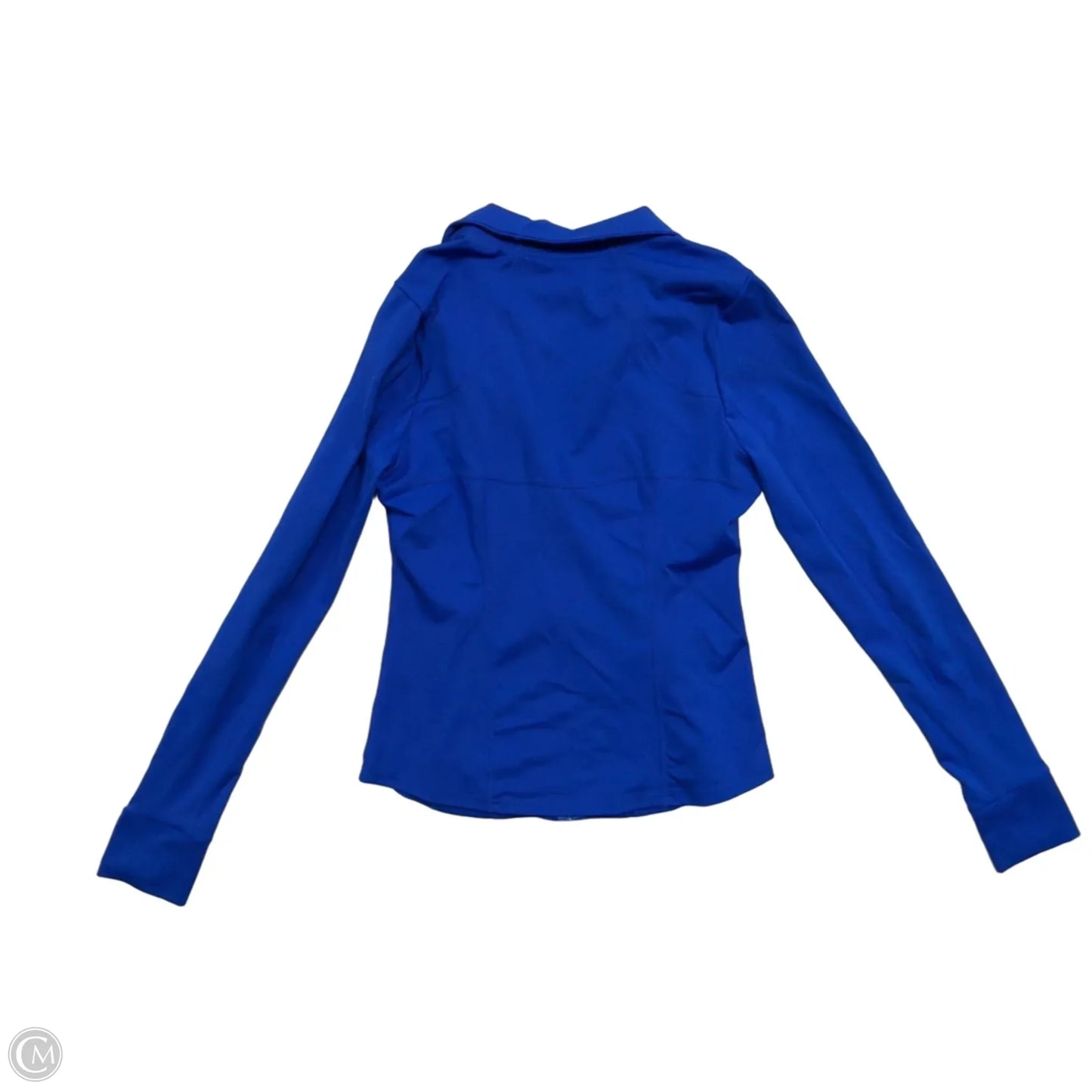 Athletic Jacket By Fabletics In Blue, Size: S