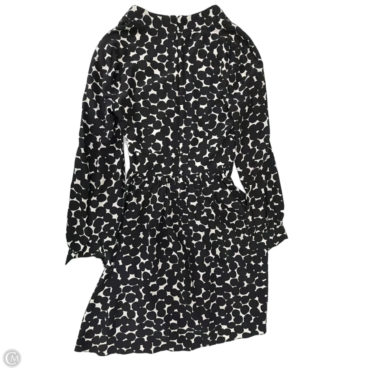 Dress Designer By Kate Spade In Black & White, Size: S