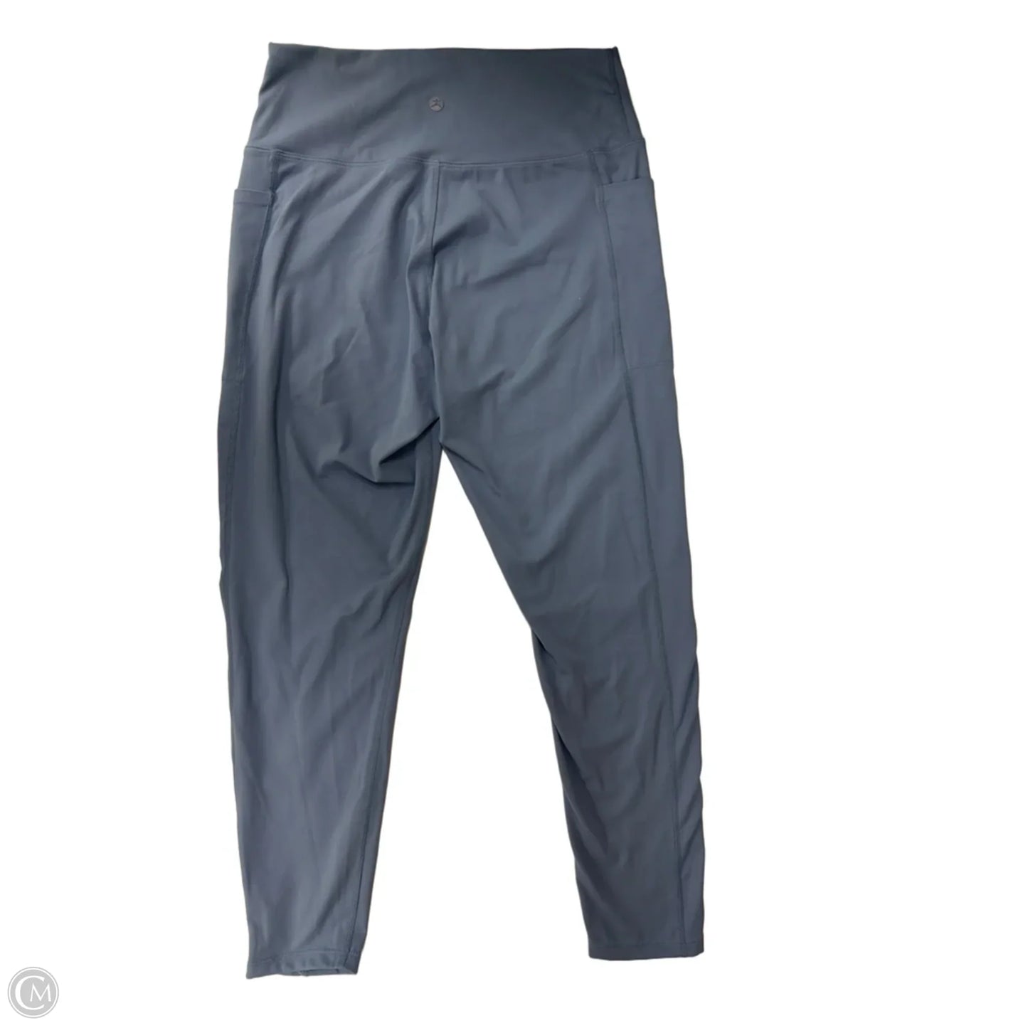 Athletic Leggings By Danskin In Blue, Size: L