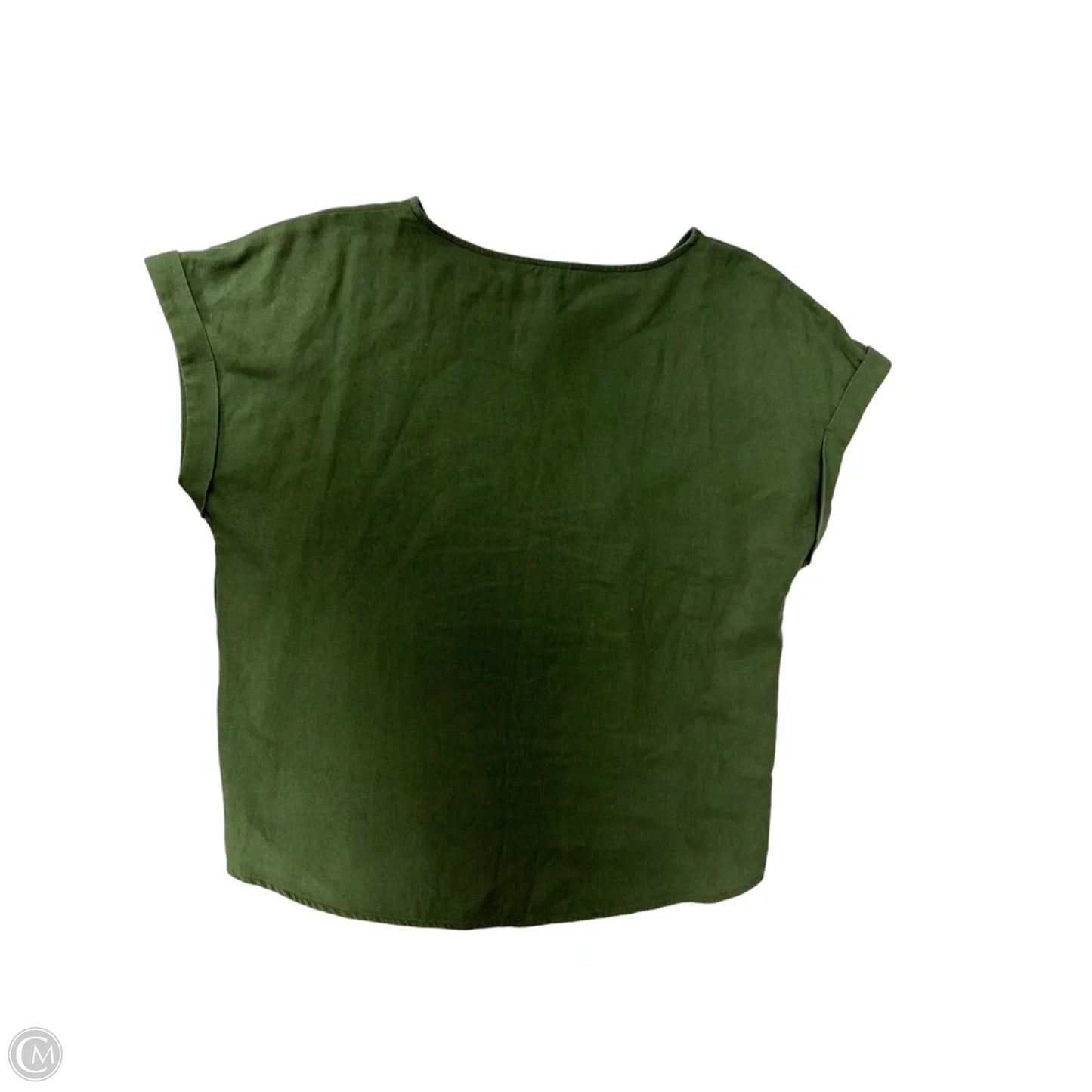 Top Short Sleeve By Jones New York In Green, Size: L