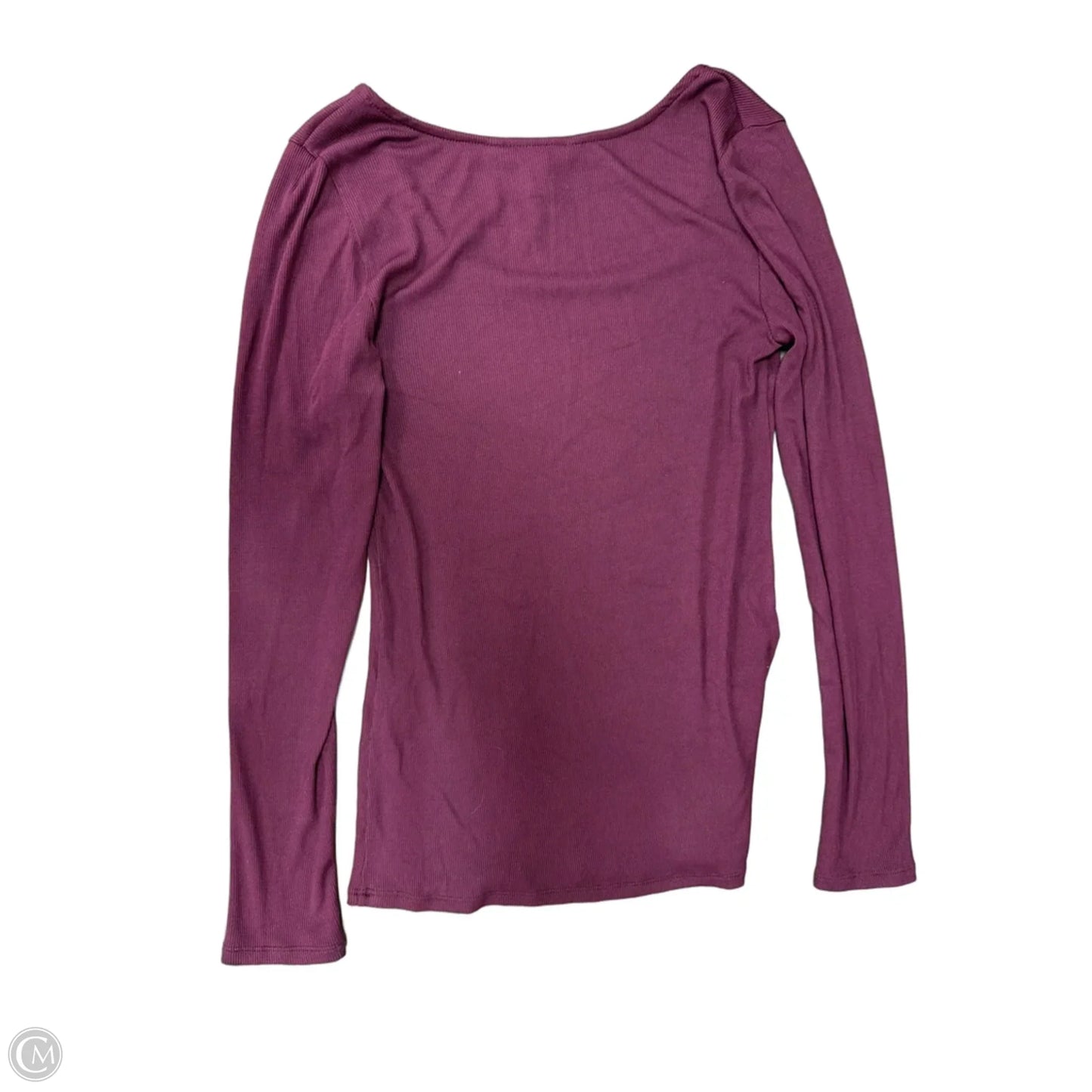 Top Long Sleeve By 41 Hawthorn In Purple, Size: S