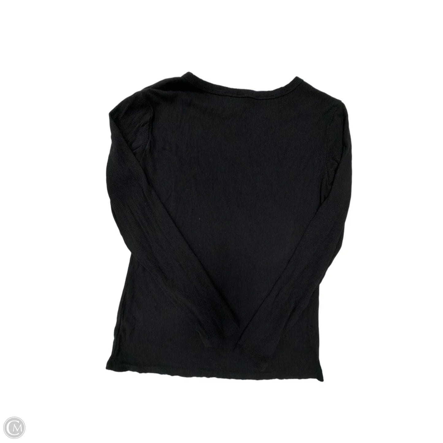 Top Long Sleeve Basic By Clothes Mentor In Black, Size: Xl