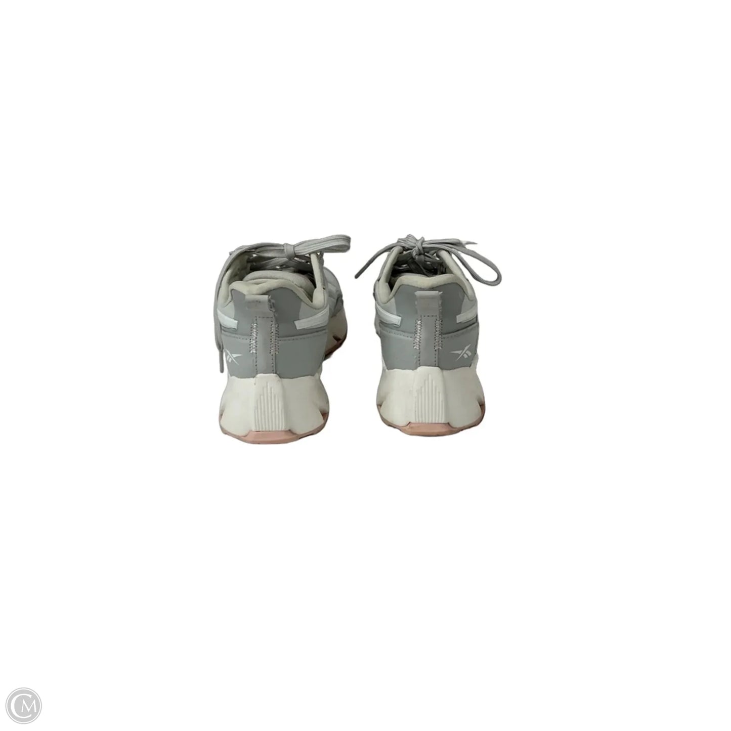 Shoes Athletic By Reebok In Grey & White, Size: 10