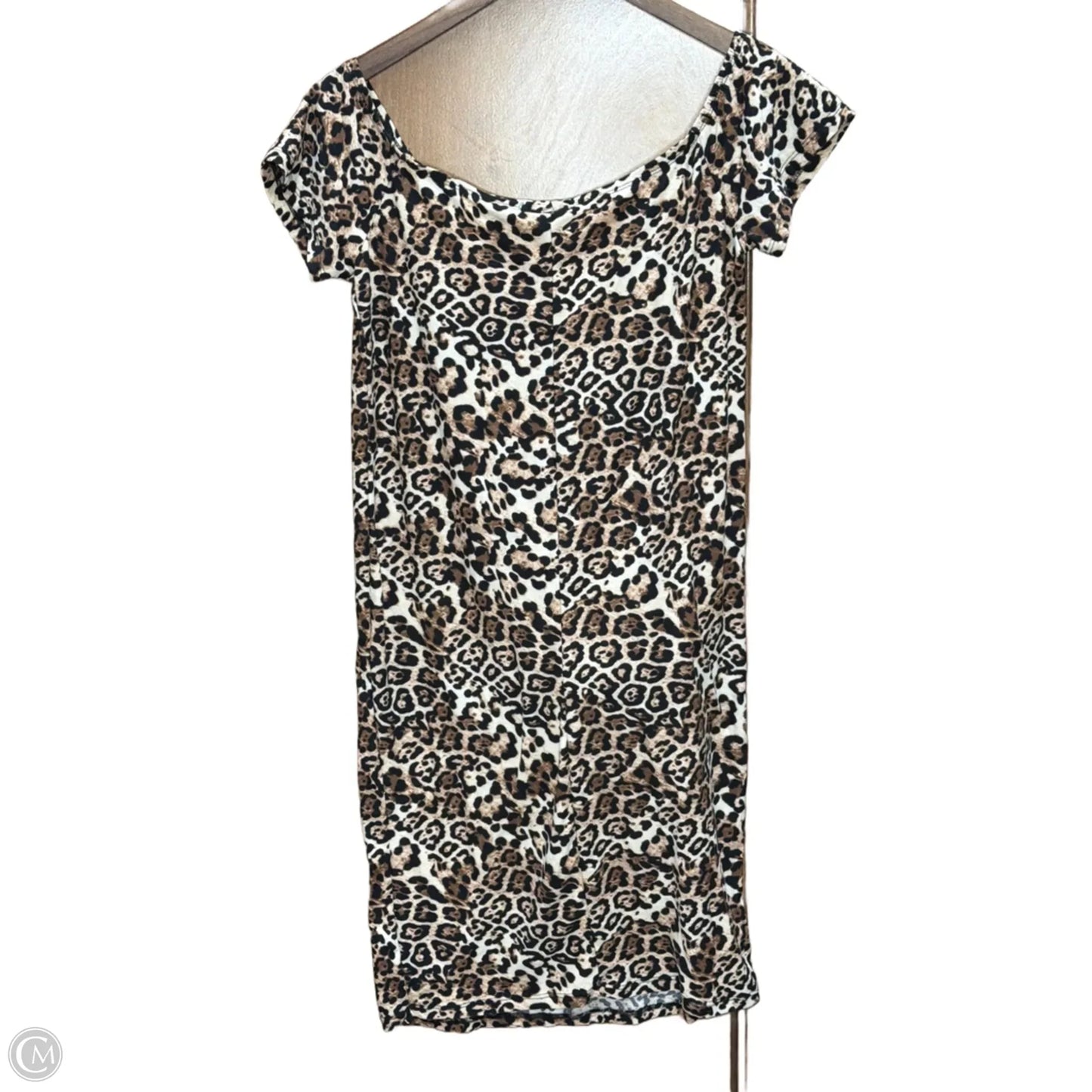 Dress Party Midi By Cme In Animal Print, Size: Xl