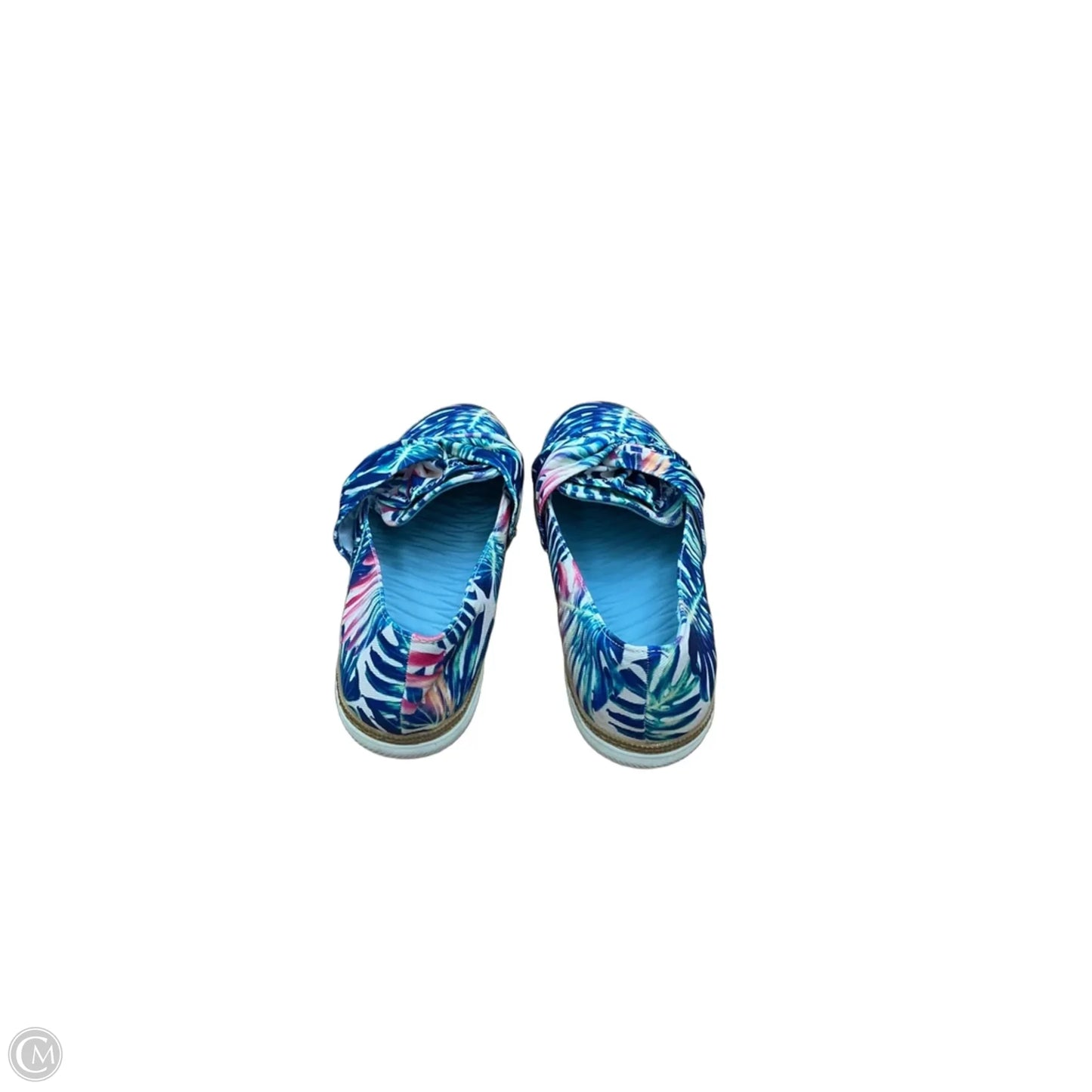 Shoes Flats By Bare Traps In Tropical Print, Size: 11