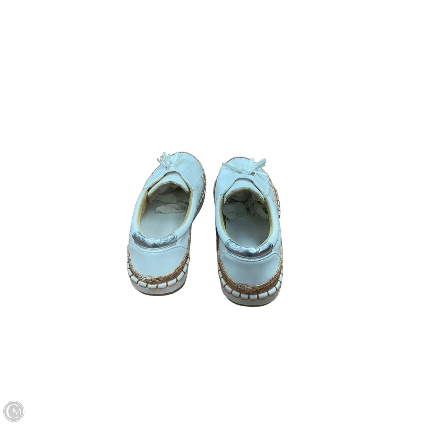 Shoes Flats By Clothes Mentor In White, Size: 9