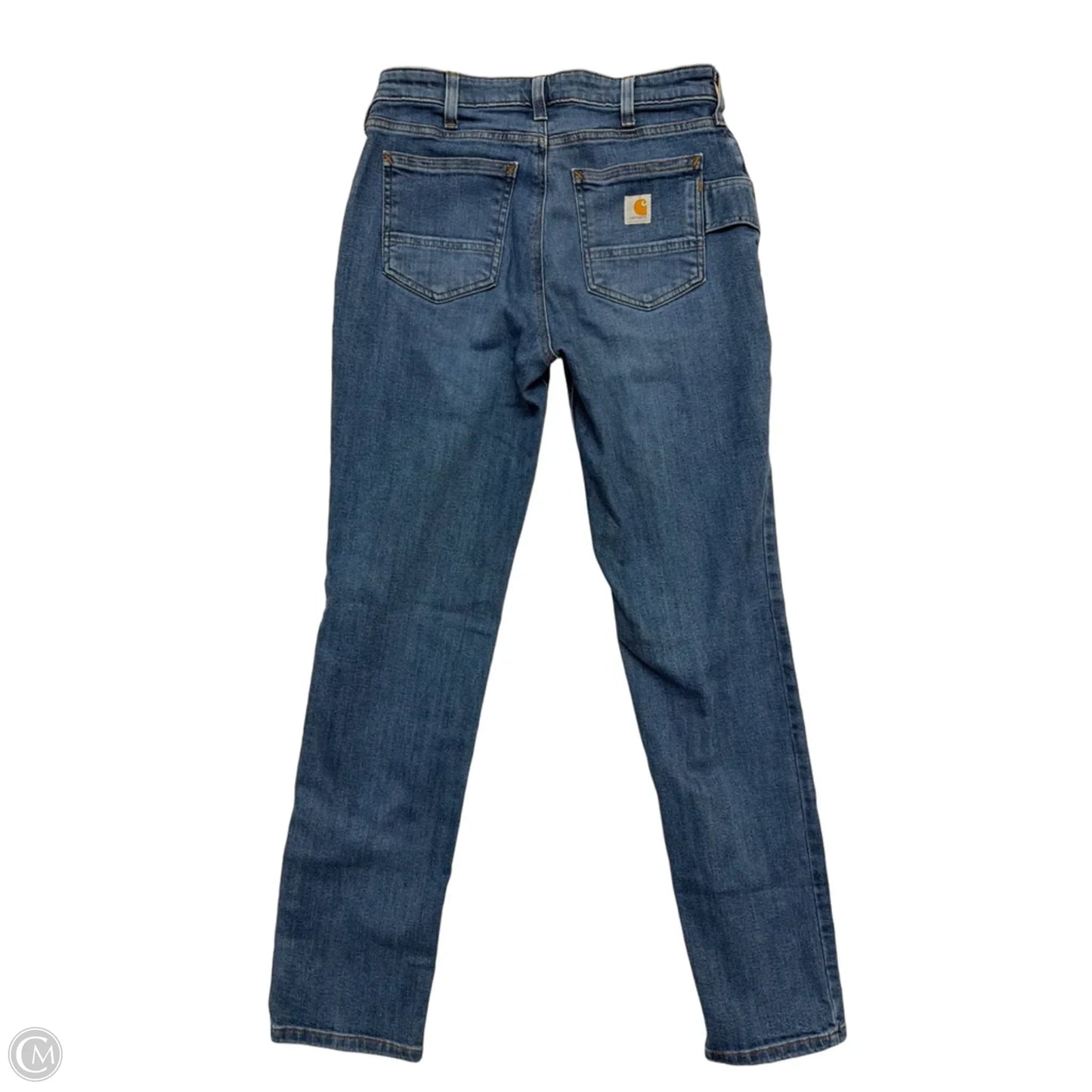 Jeans Straight By Carhartt In Blue Denim, Size: 2