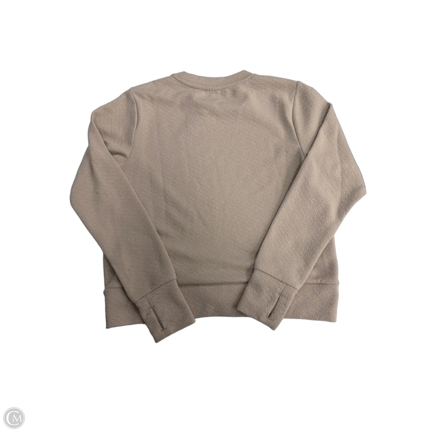 Top Long Sleeve By Avia In Taupe, Size: Xs