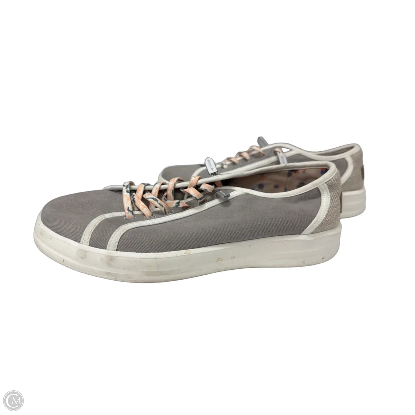 Shoes Sneakers By Hey Dude In Grey, Size: 8