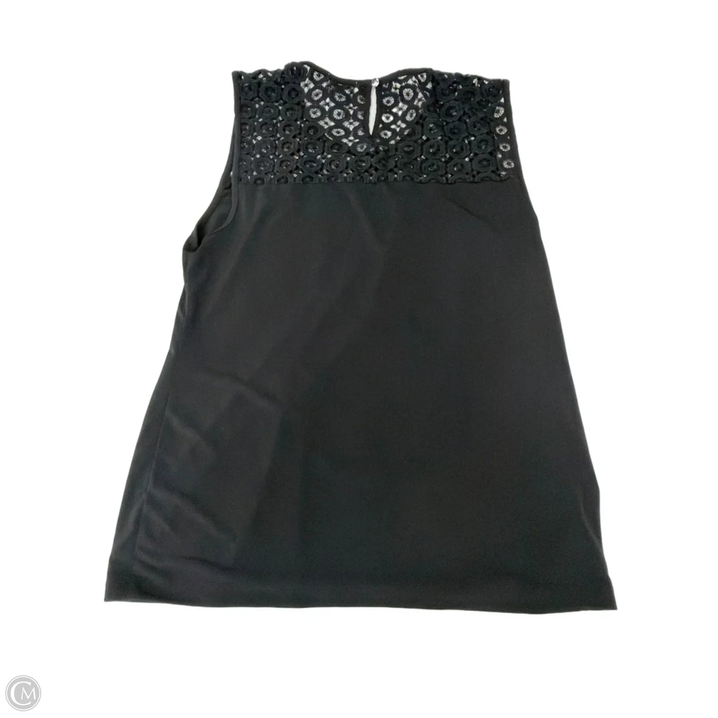 Top Sleeveless By Carmen By Carmen Marc Valvo In Black, Size: L