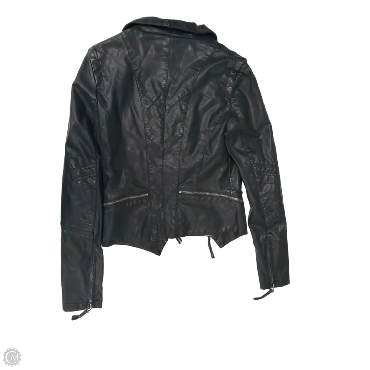 Jacket Moto By Lulus In Black, Size: S