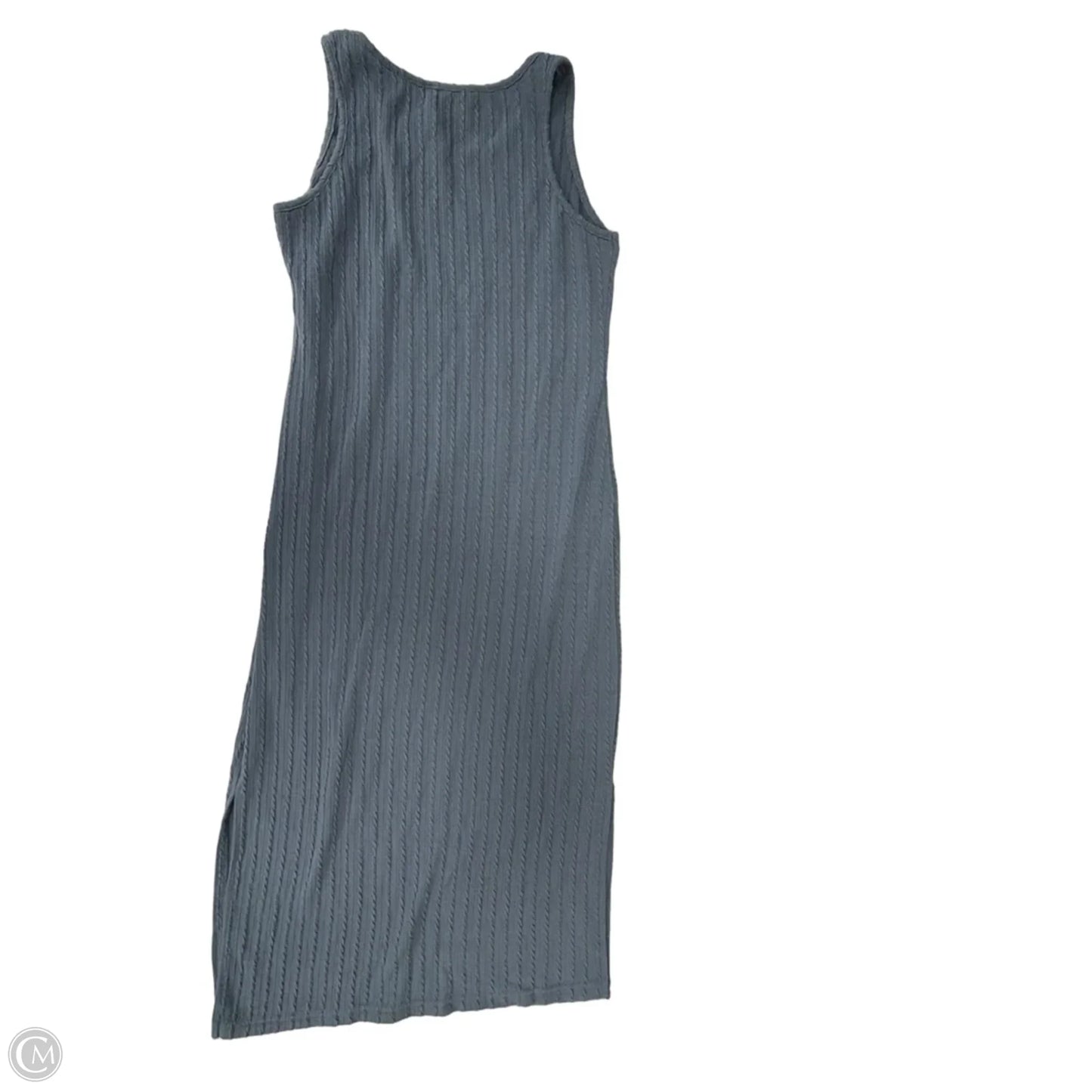 Dress Casual Midi By Ekouaer In Blue, Size: S
