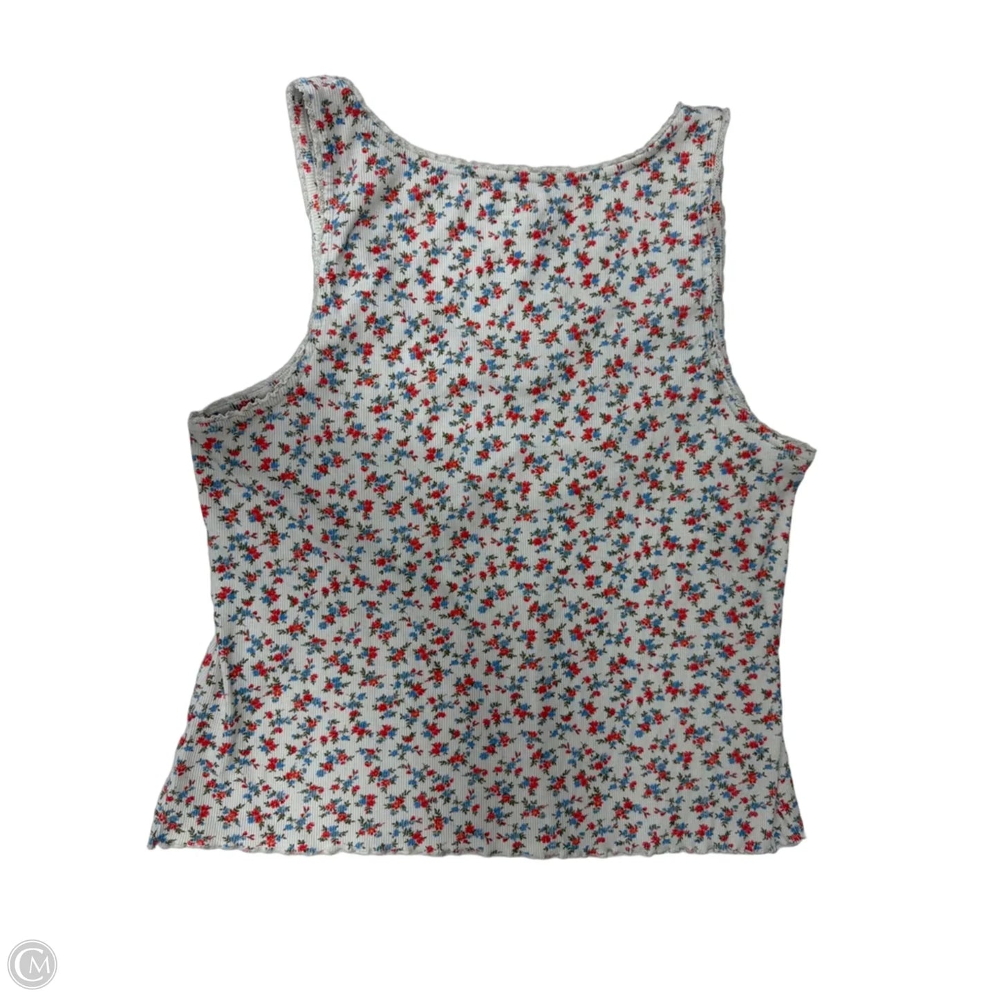 Tank Top By Old Navy In Floral Print, Size: 1x