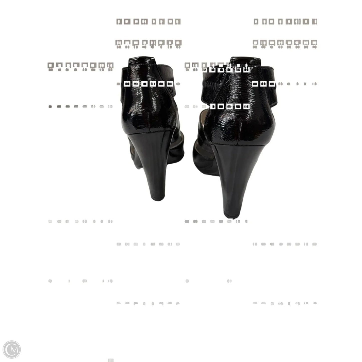 Sandals Heels Block By Michael By Michael Kors In Black, Size: 9