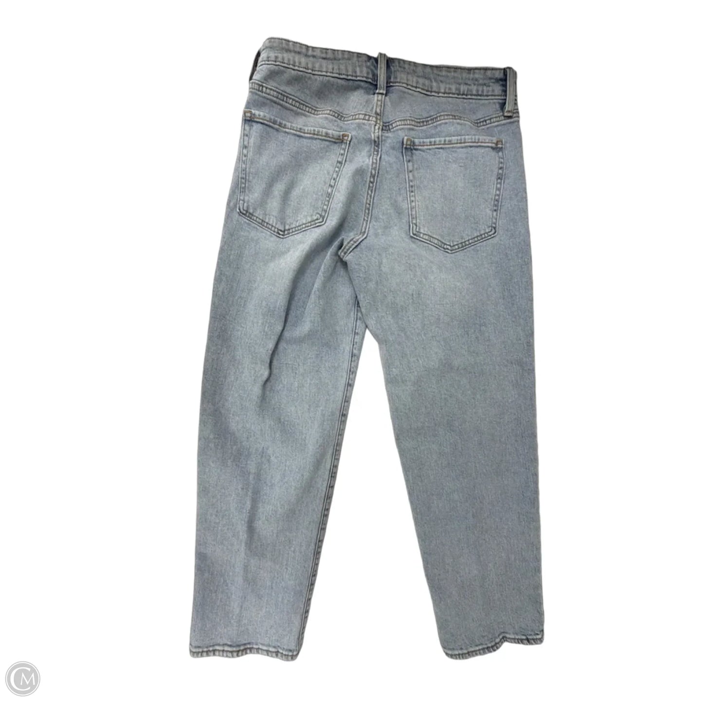 Jeans Straight By Old Navy In Blue Denim, Size: 12