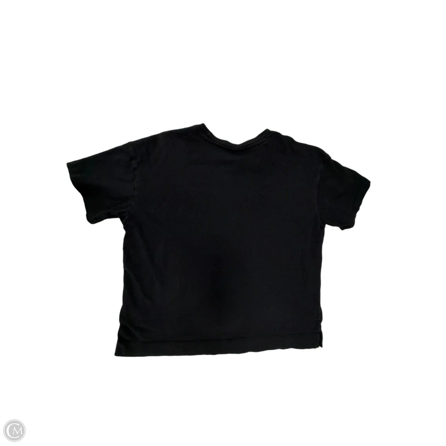 Top Short Sleeve Basic By Old Navy In Black, Size: Xs