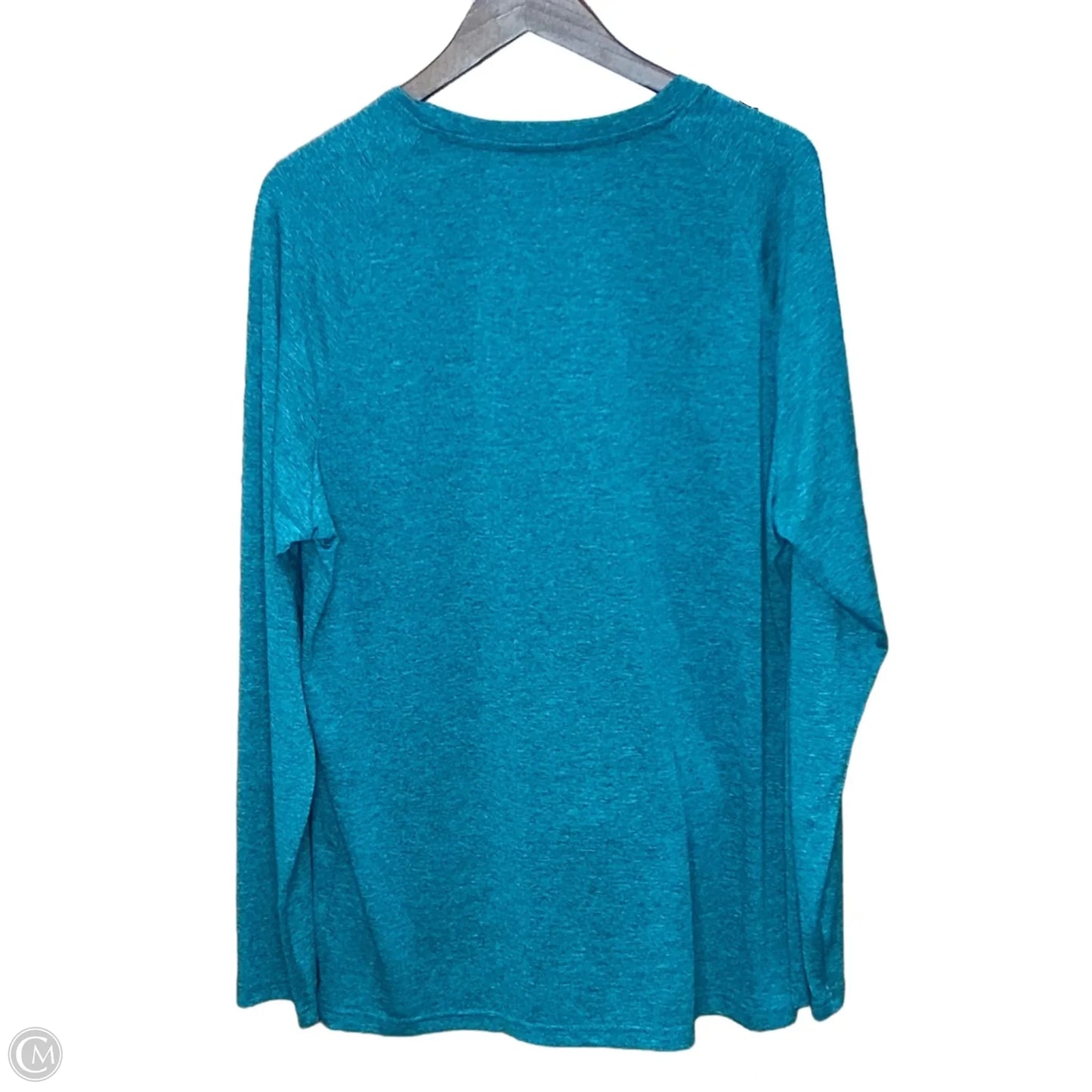 Athletic Top Long Sleeve Crewneck By Clothes Mentor In Green, Size: Xl