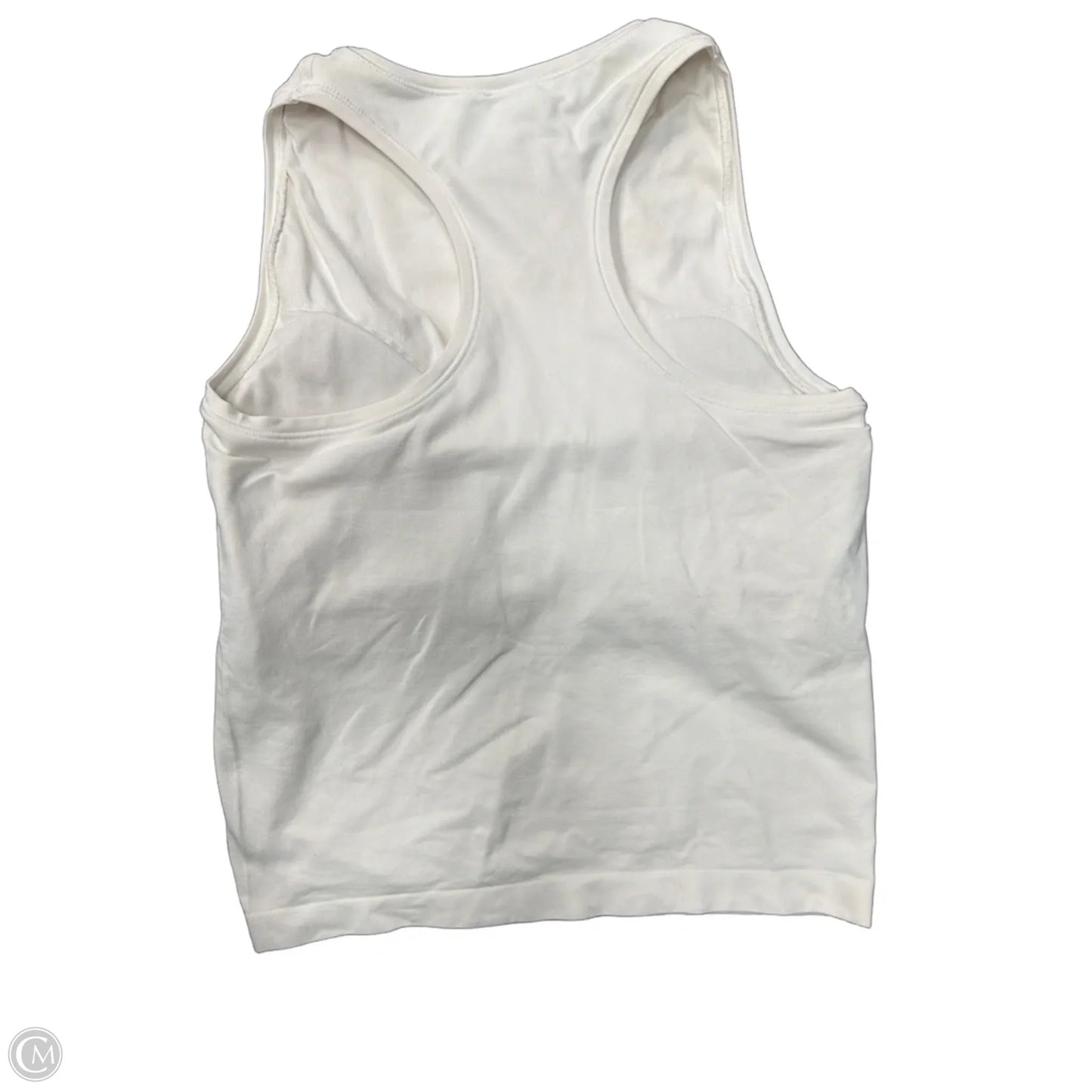 Athletic Tank Top By Yogalicious In White, Size: M