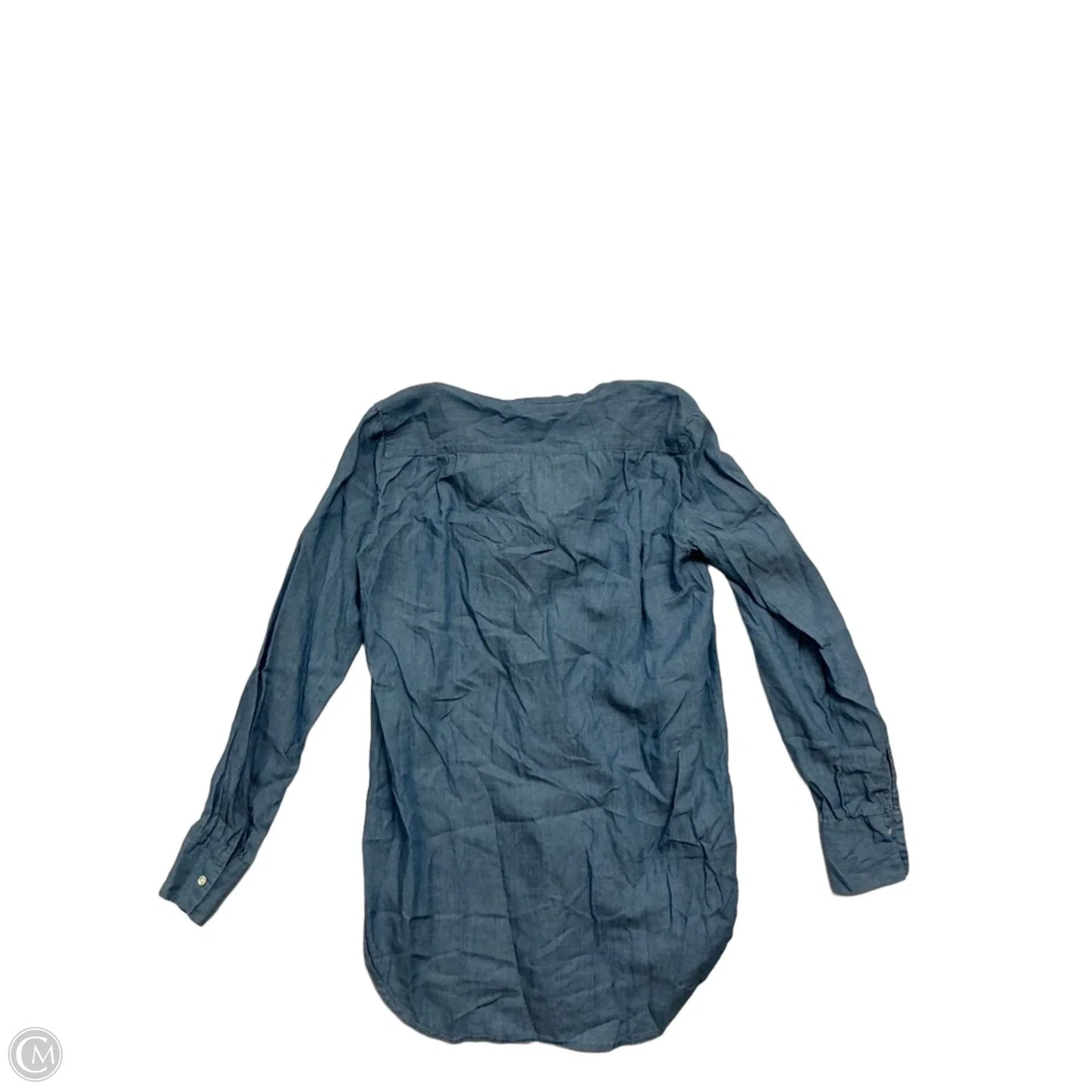Top Long Sleeve By Loft In Blue, Size: Xs