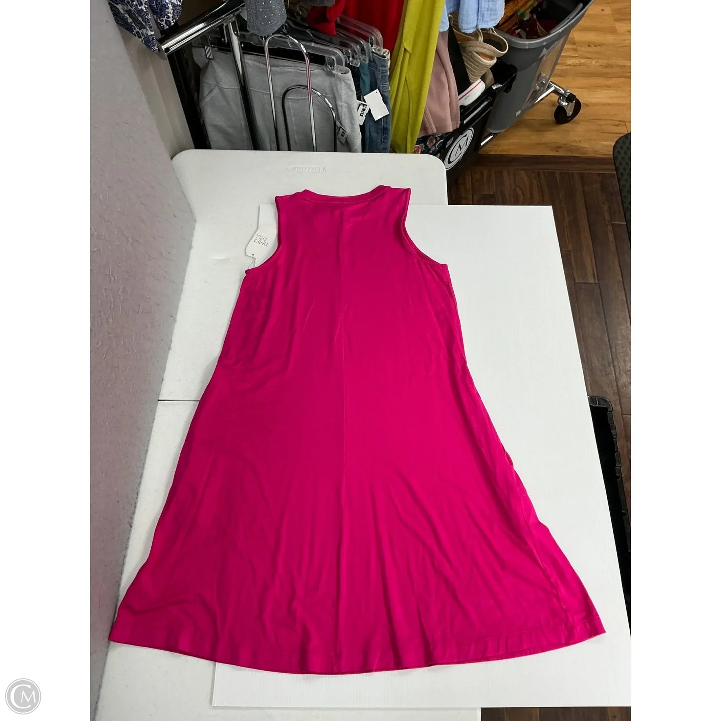 Dress Casual Maxi By Time And Tru In Pink, Size: S