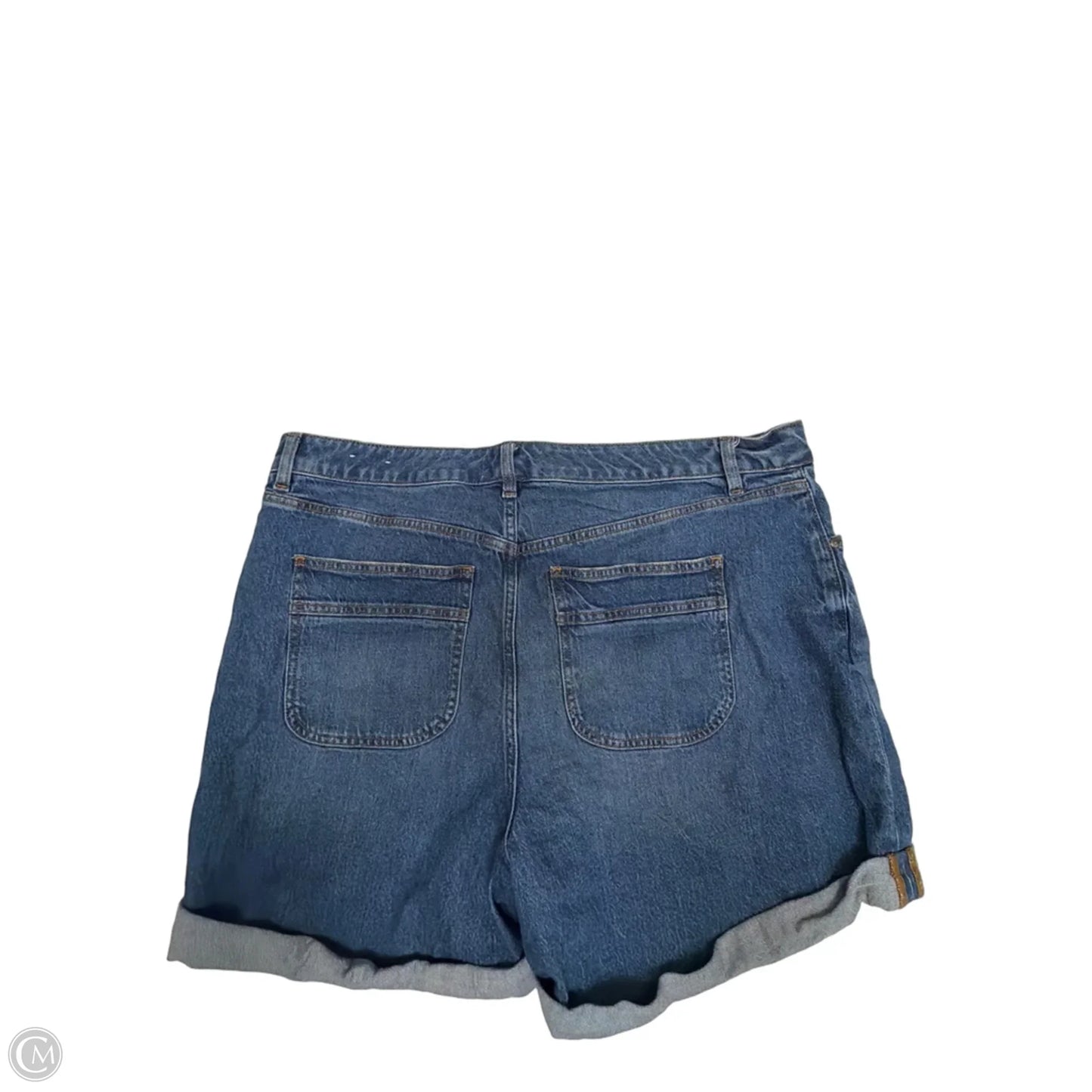Shorts By Lane Bryant In Blue Denim, Size: 16