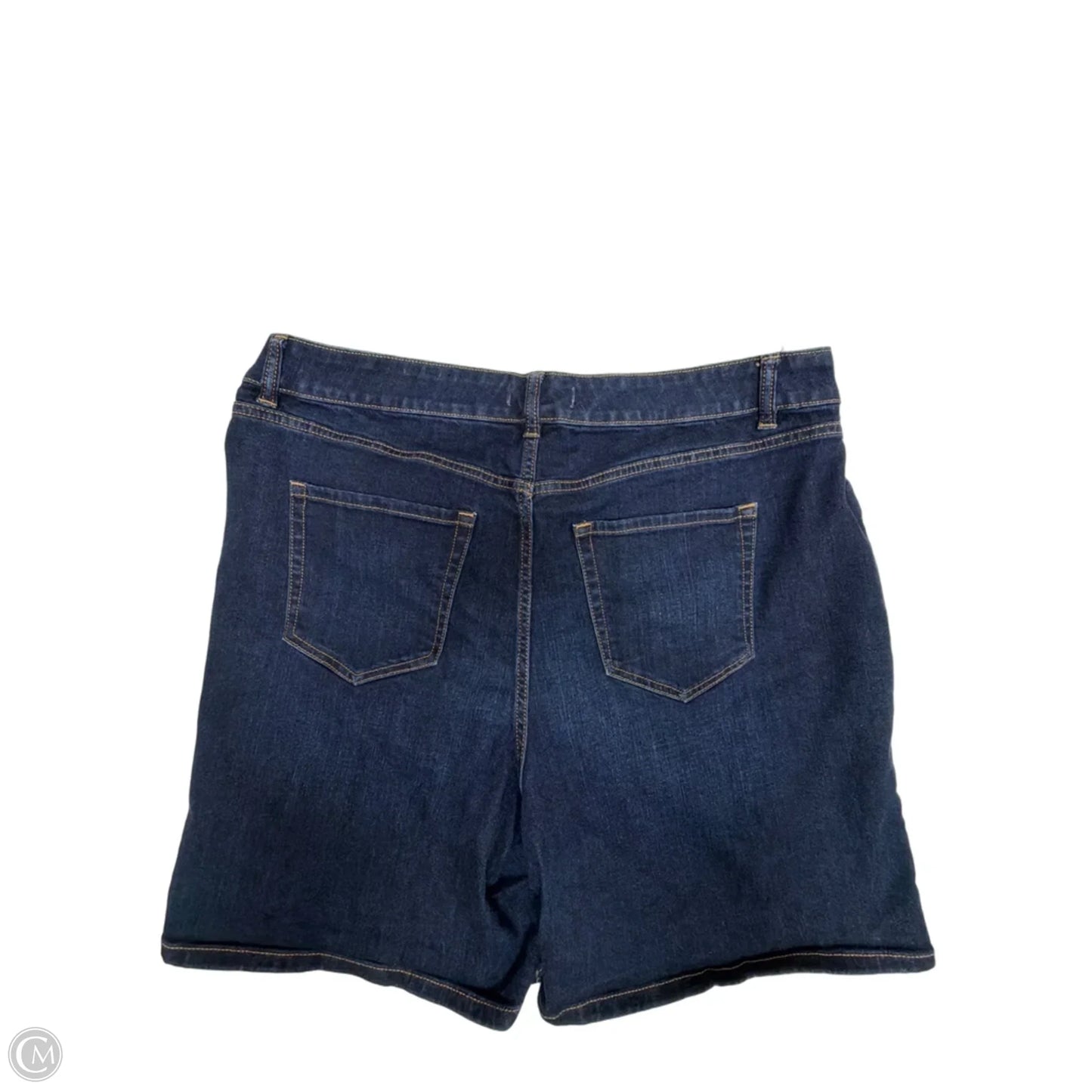 Shorts By Lane Bryant In Blue Denim, Size: 16